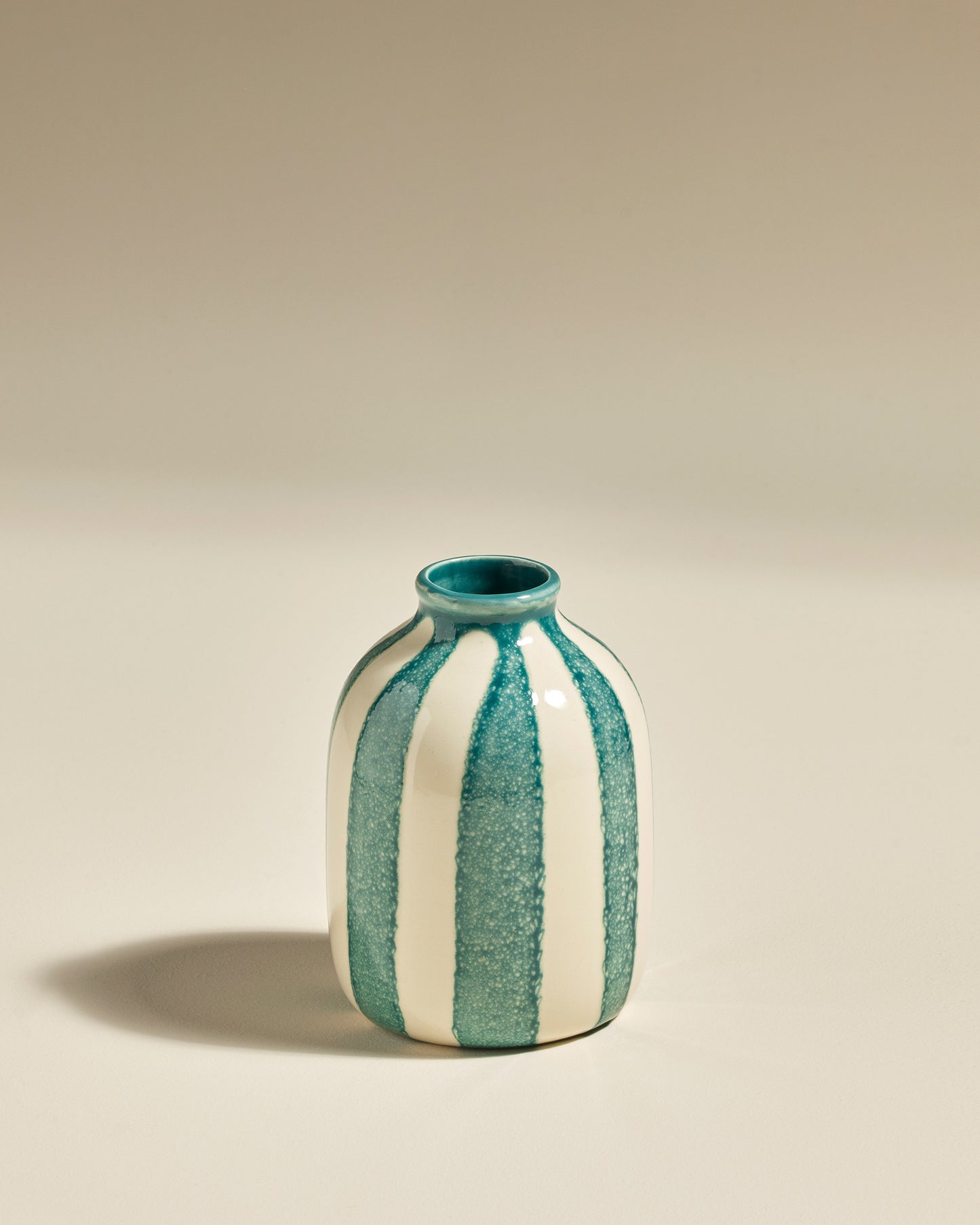 Pot décoratif Riviera - Bleu Sarah design, céramique Maison Sarah Lavoine Bleu Sarah Céramique  14 cm 2