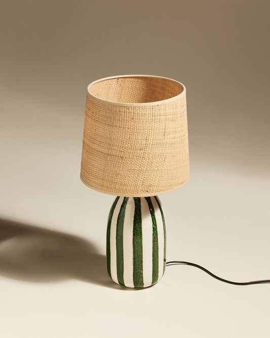 Lampe de table Palmaria - Vert design Maison Sarah Lavoine Vert Céramique 46 cm 2
