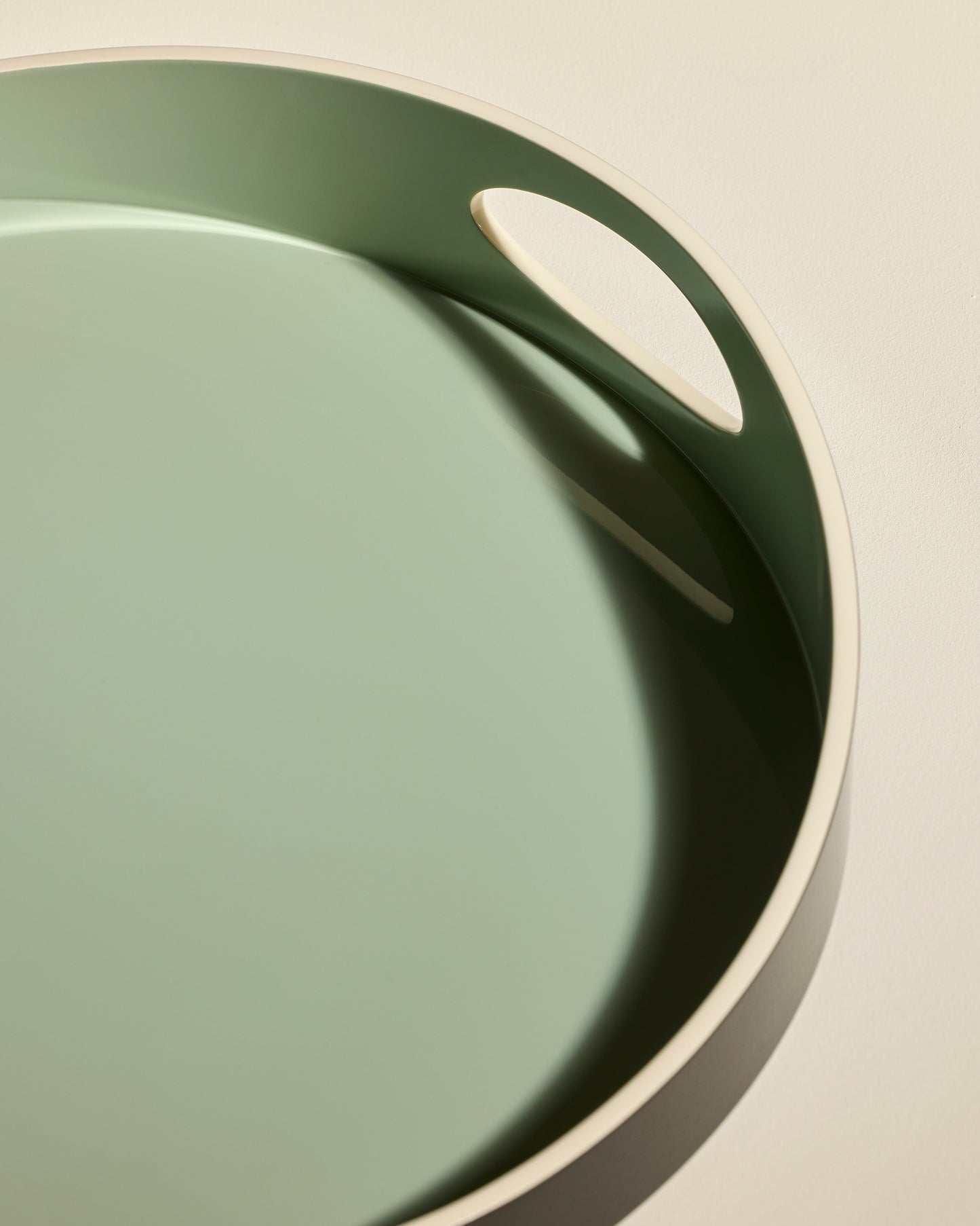 Plateau Basile - Pousse de Tilleul- décoration design- Petit Modèle | Bois laqué 2 - Décoration Design