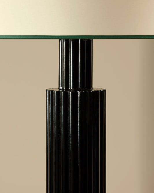 Lampadaire Riviera - Noir design Maison Sarah Lavoine Noir Rotin 155 cm 3