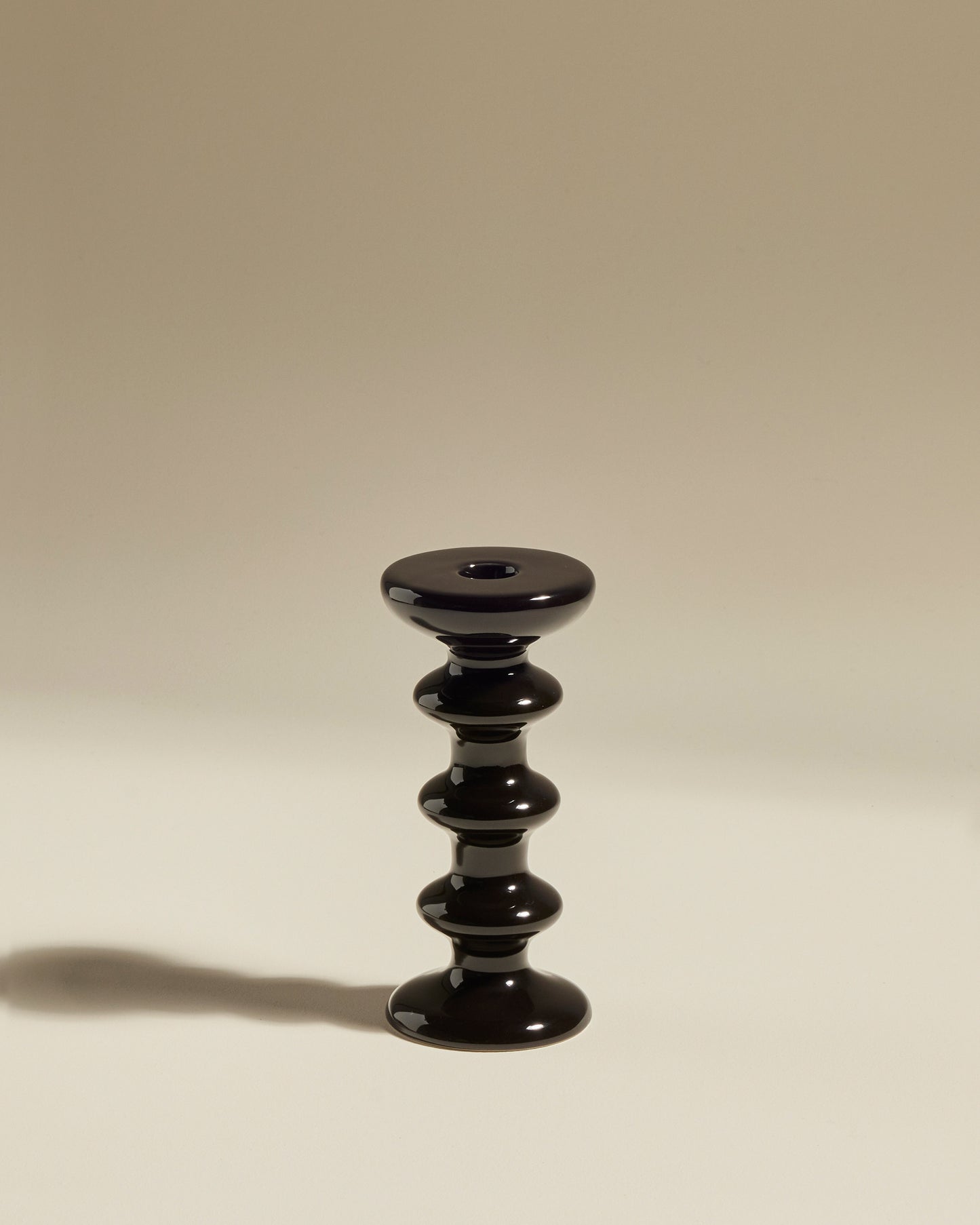 Bougeoir Slave - Noir design Maison Sarah Lavoine Noir Céramique  20 cm 1