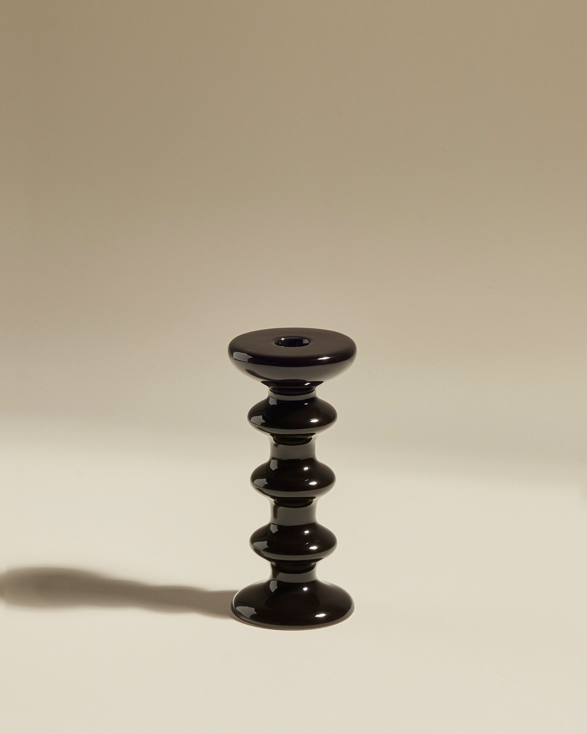 Bougeoir Slave - Noir design Maison Sarah Lavoine Noir Céramique  20 cm 1