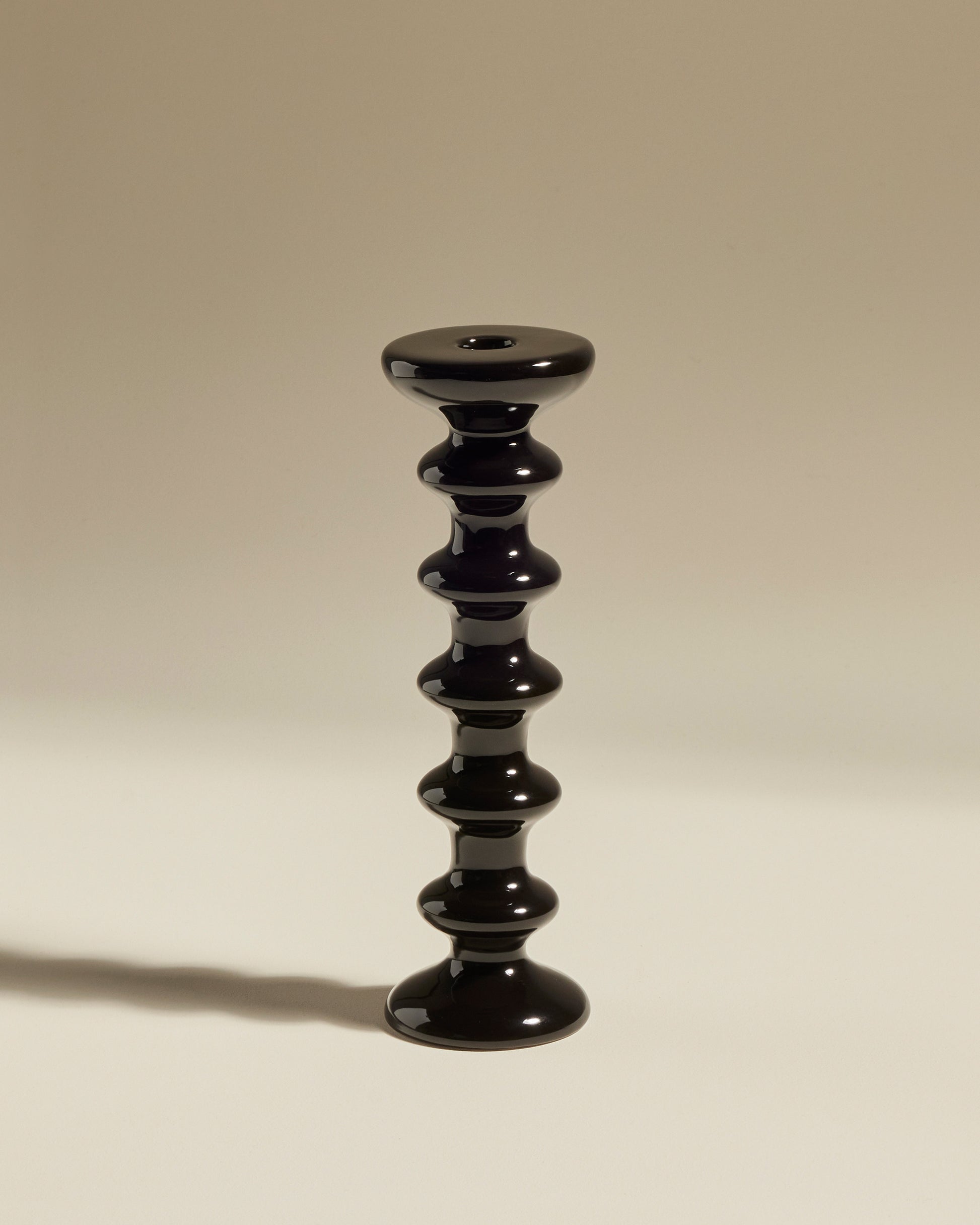 Bougeoir Slave - Noir design Maison Sarah Lavoine Noir Céramique  30 cm  1