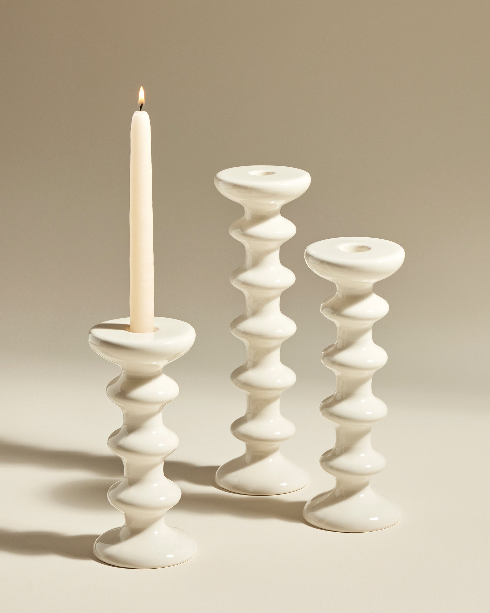 Bougeoir Slave - Jasmin design Maison Sarah Lavoine Jasmin Céramique  30 cm  4