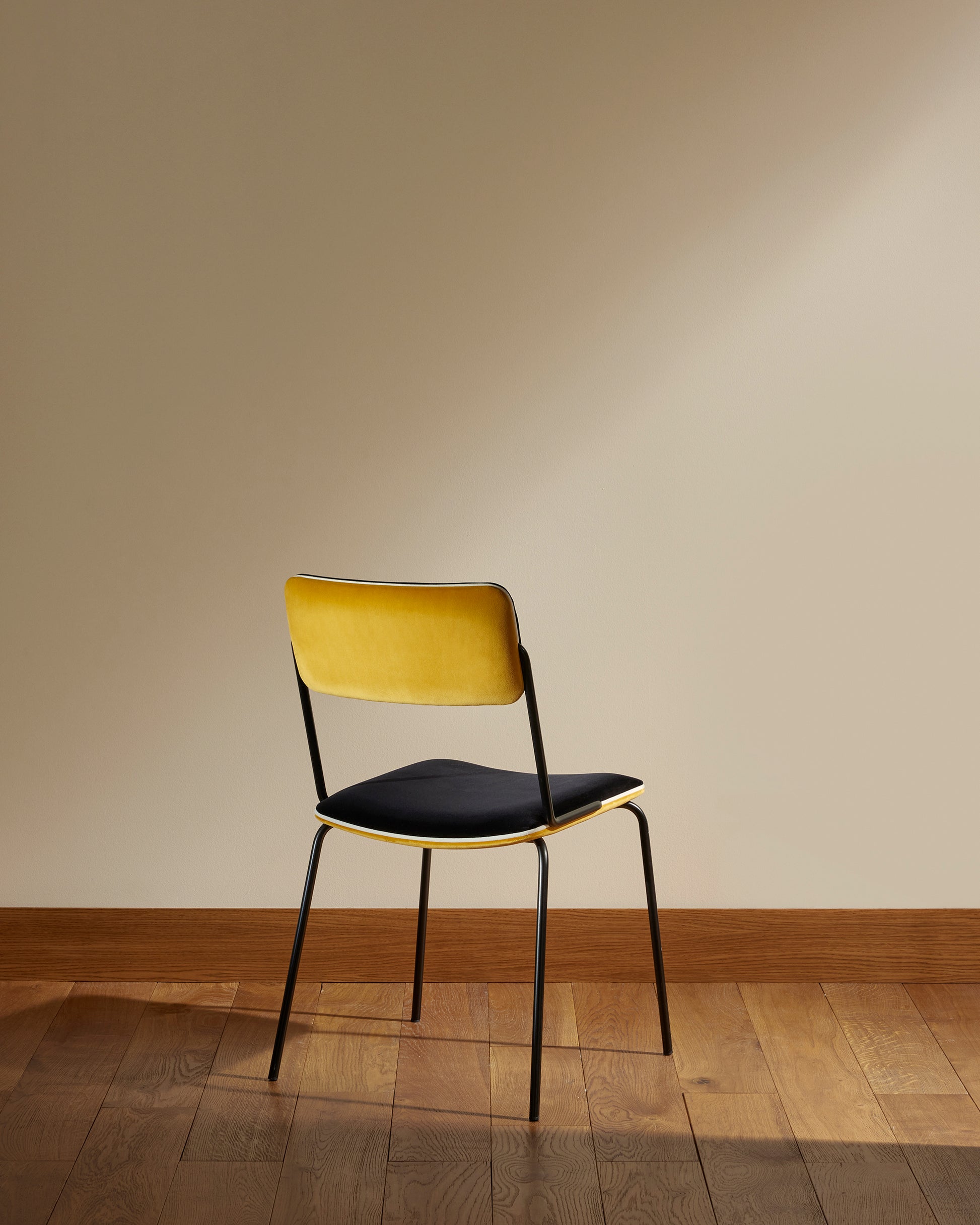 Chaise Double Jeu - Ocre design Maison Sarah Lavoine Ocre Velours 45 cm 85 cm 4