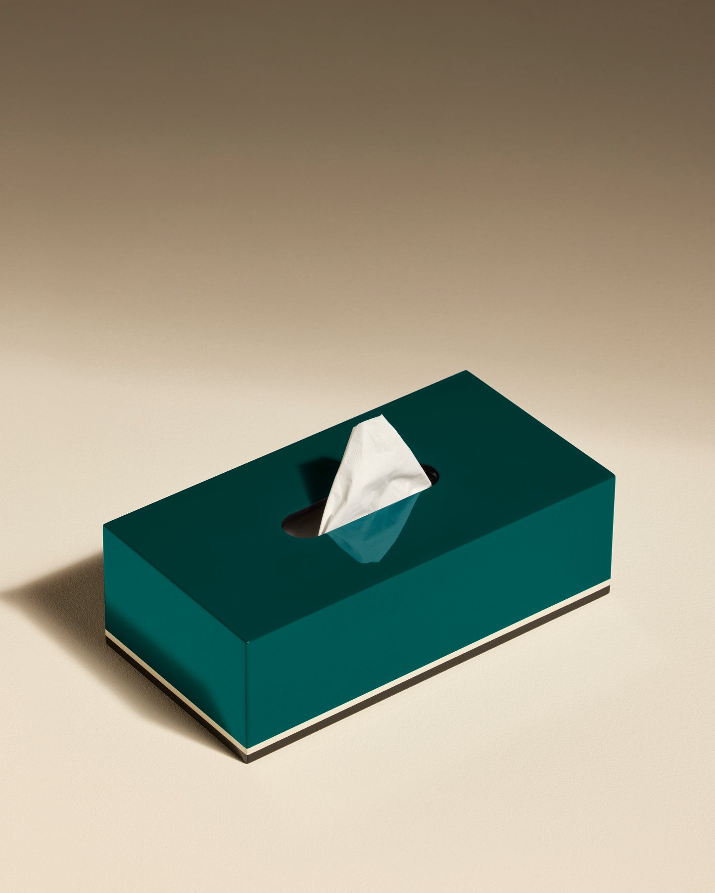 Boite à mouchoirs - Bleu Sarah design Maison Sarah Lavoine Bleu Sarah Bois laqué 25 cm 8 cm 3