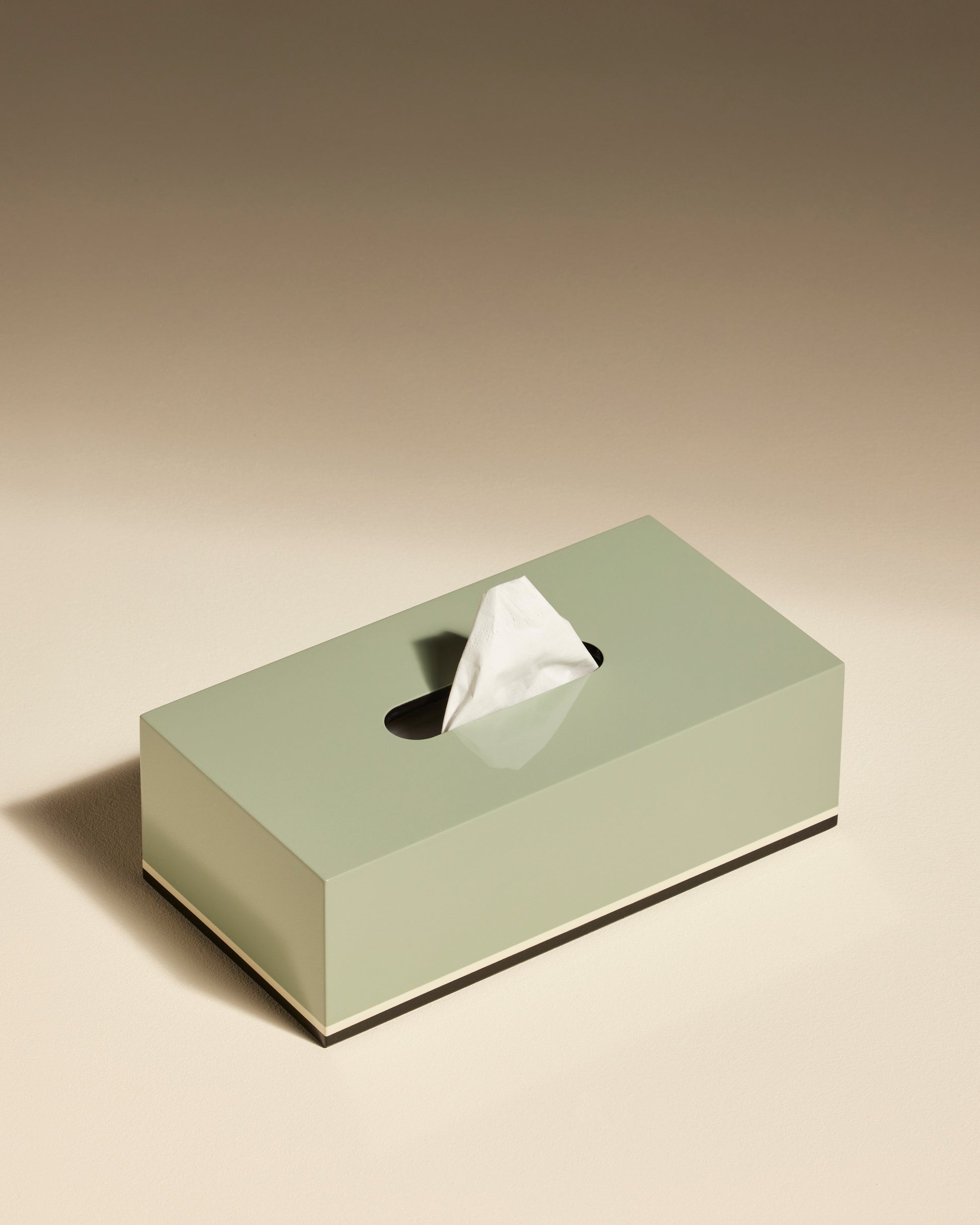 Boite à mouchoirs - Pousse de Tilleul design Maison Sarah Lavoine Pousse de Tilleul Bois laqué 25 cm 8 cm 3