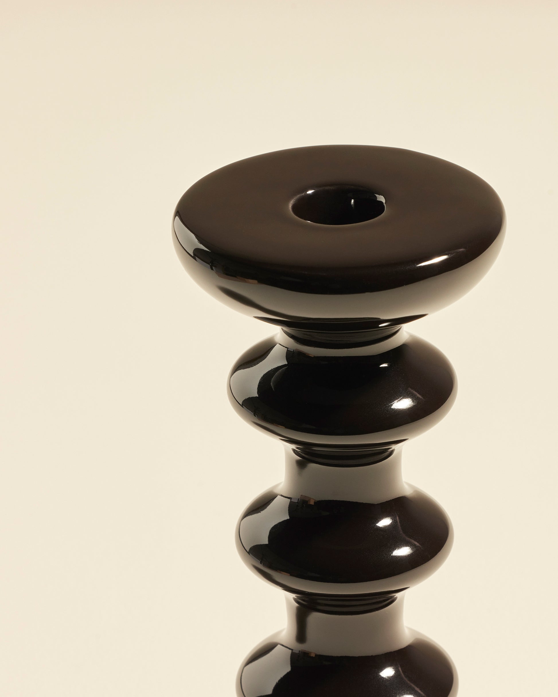 Bougeoir Slave - Noir design Maison Sarah Lavoine Noir Céramique  25 cm 2