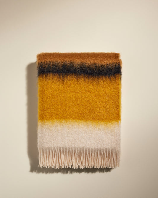 Plaid Serenity - Ambre luxe Maison Sarah Lavoine Ambre Laine 200 cm 130 cm 2
