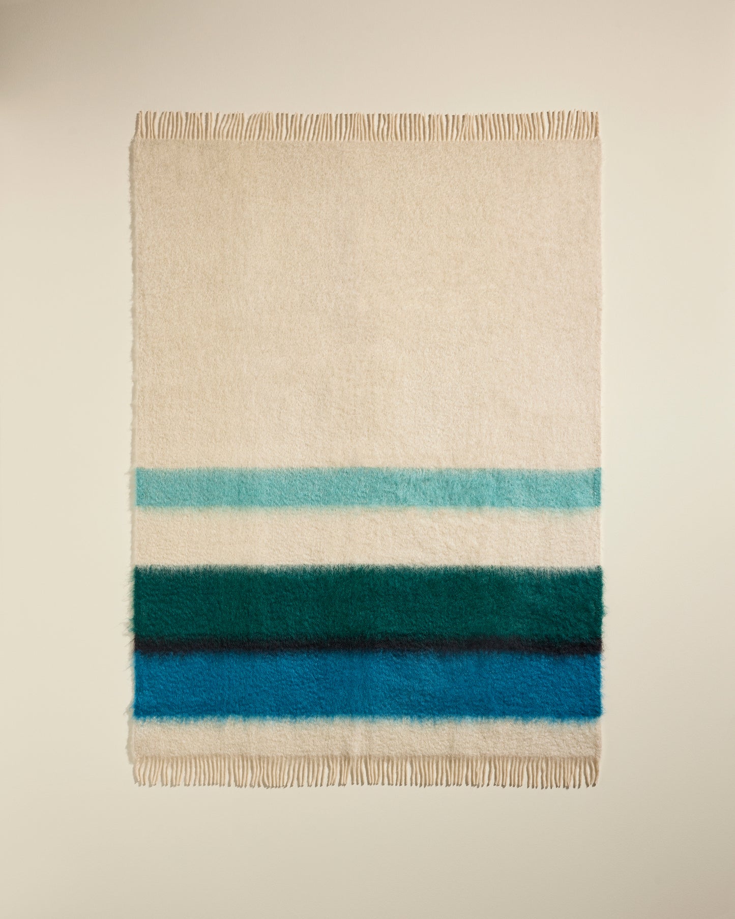 Plaid Serenity - Bleu Sarah luxe Maison Sarah Lavoine Bleu Sarah Laine 200 cm 130 cm 1