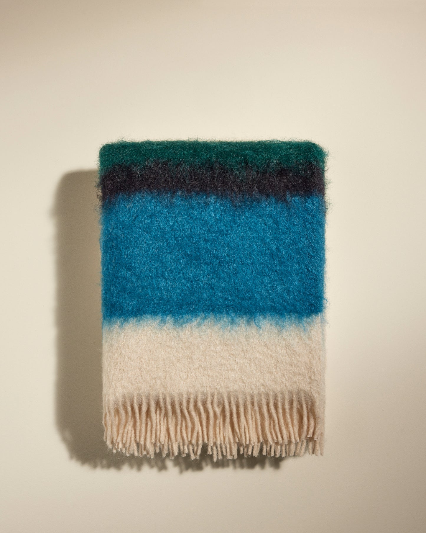 Plaid Serenity - Bleu Sarah luxe Maison Sarah Lavoine Bleu Sarah Laine 200 cm 130 cm 2