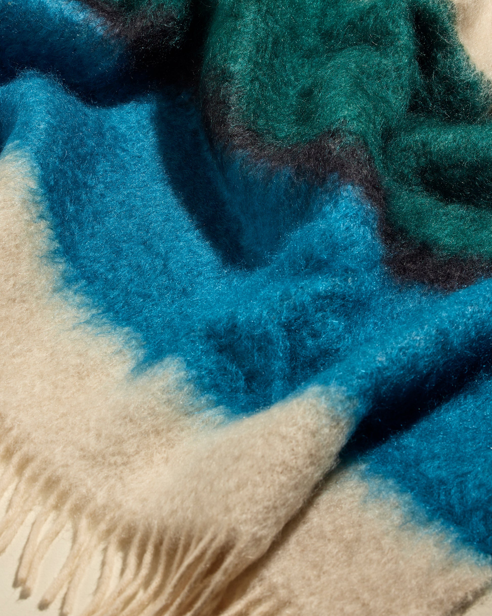 Plaid Serenity - Bleu Sarah luxe Maison Sarah Lavoine Bleu Sarah Laine 200 cm 130 cm 4