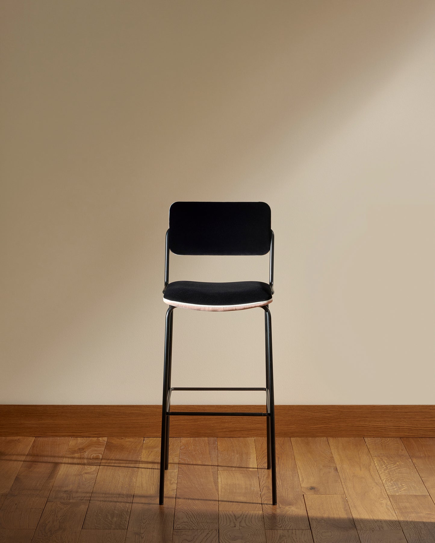 Chaise de bar Double Jeu - Rose design Maison Sarah Lavoine Rose Velours 51 cm 106 cm 1