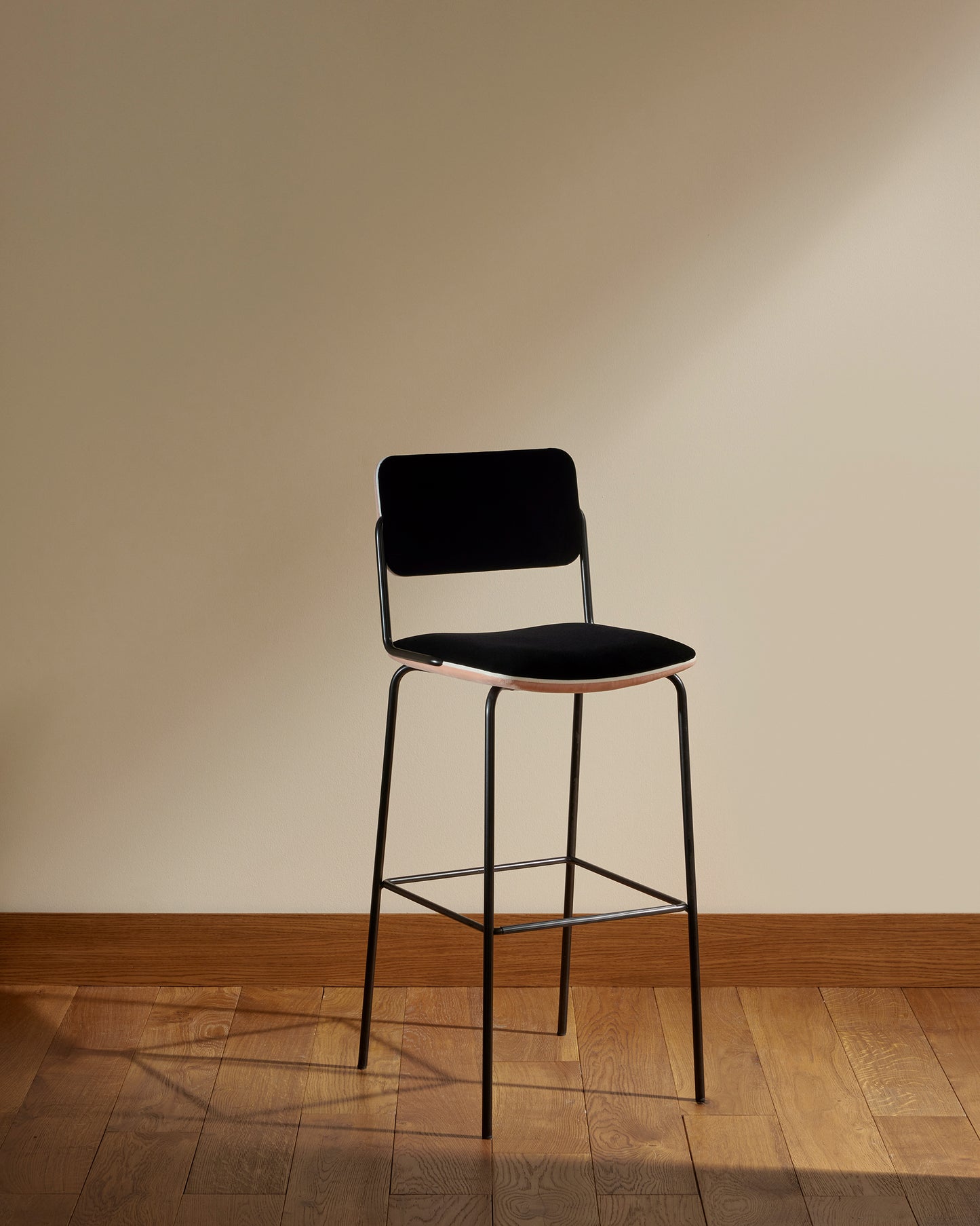 Chaise de bar Double Jeu - Rose design Maison Sarah Lavoine Rose Velours 51 cm 106 cm 3