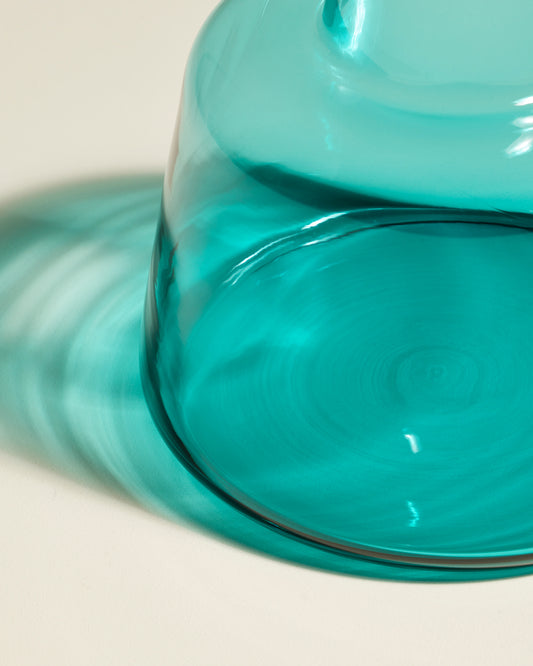 Vase Verre Pure - Bleu Sarah design, céramique Maison Sarah Lavoine Bleu Sarah Verre 23 cm 3