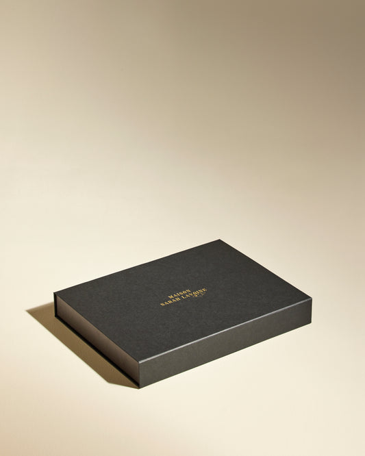 Coffret de Couverts Dorés haut de gamme Maison Sarah Lavoine Acier inoxydable 3