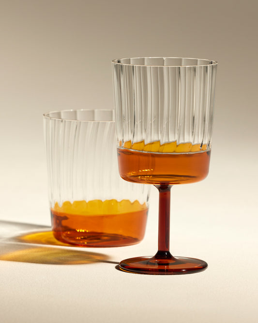 Verre à vin Eclat - Ambre design Maison Sarah Lavoine Ambre Verre 13,5 cm 4