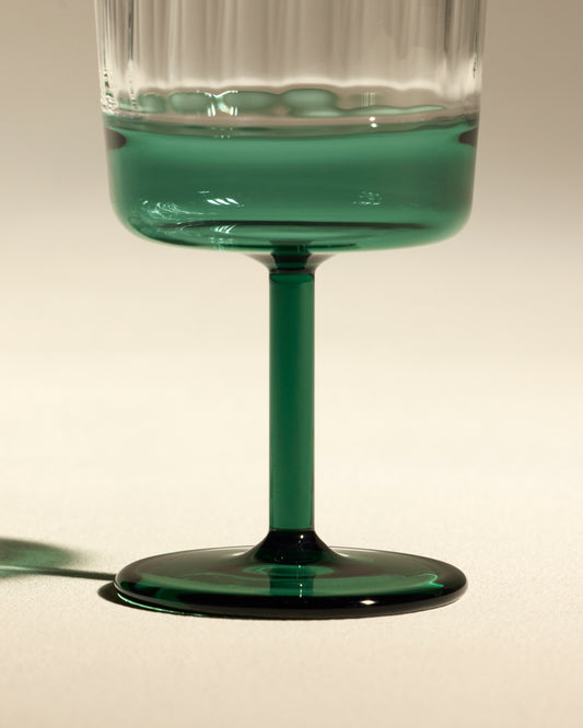 Verre à vin Eclat - Bleu Sarah design Maison Sarah Lavoine Bleu Sarah Verre 13,5 cm 3