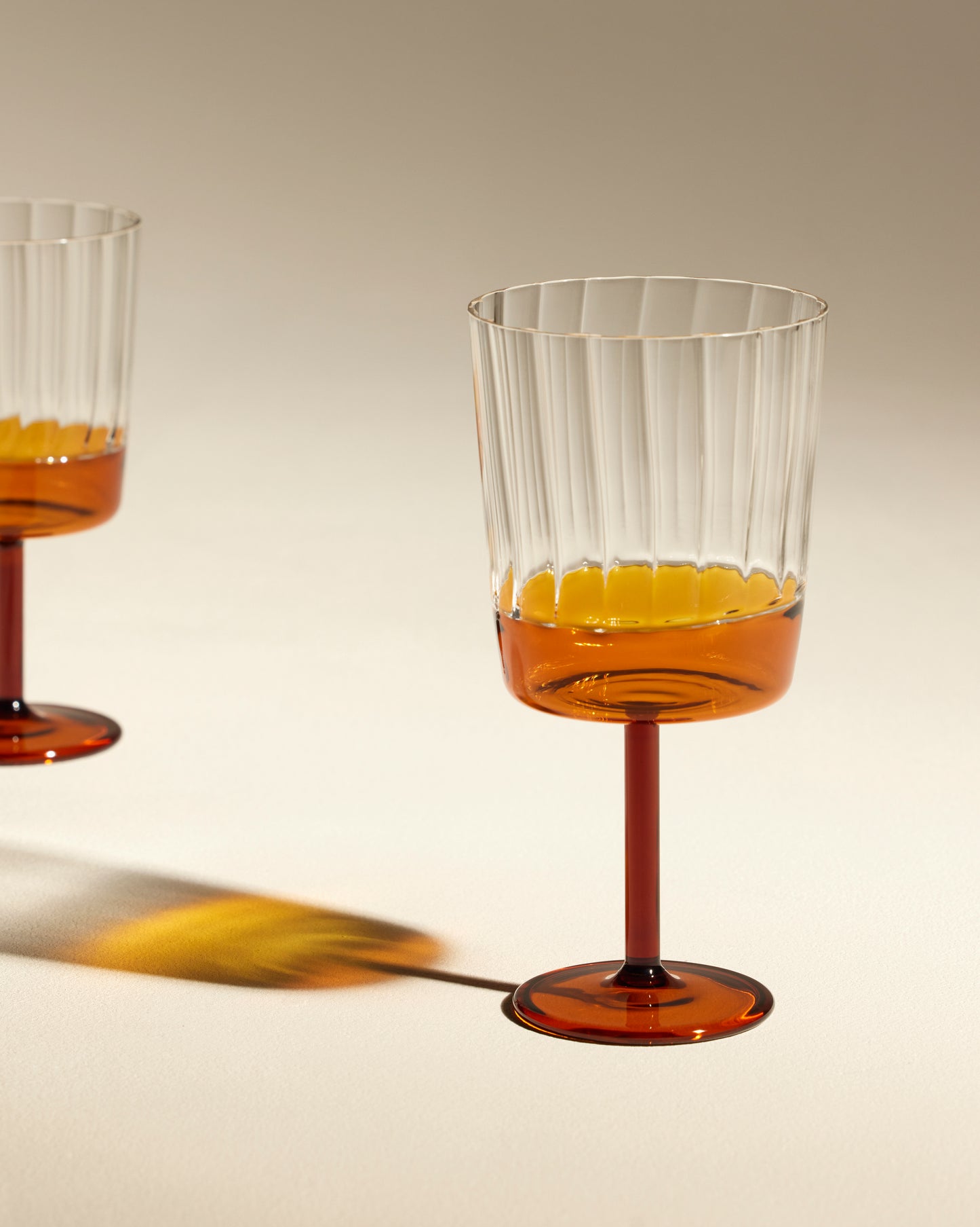 Verre à eau Eclat - Ambre design Maison Sarah Lavoine Ambre Verre  16 cm 4