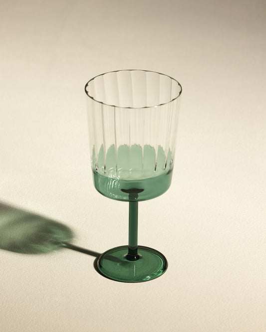 Verre à eau Eclat - Bleu Sarah design Maison Sarah Lavoine Bleu Sarah Verre 16 cm 2