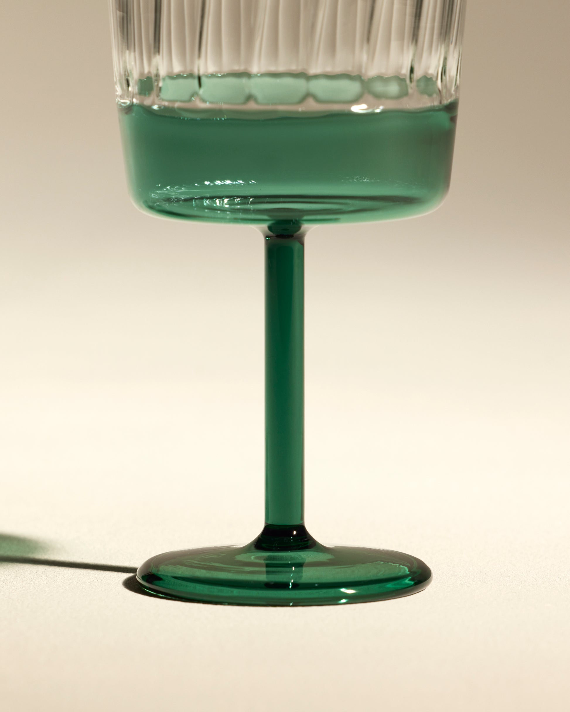 Verre à eau Eclat - Bleu Sarah design Maison Sarah Lavoine Bleu Sarah Verre  16 cm 3