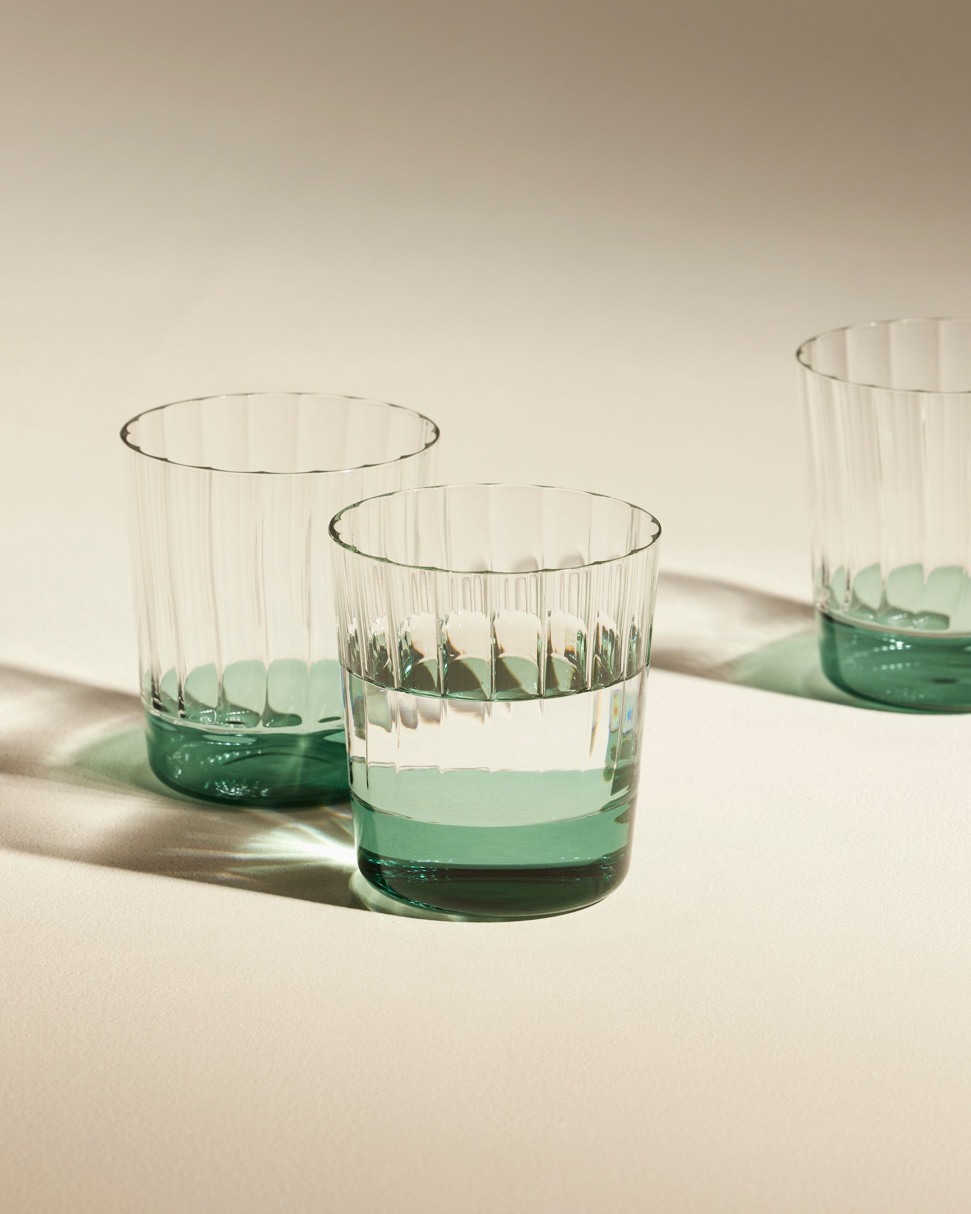 Gobelet Eclat - Bleu sarah design Maison Sarah Lavoine Bleu Sarah Verre 8 cm 9 cm 4