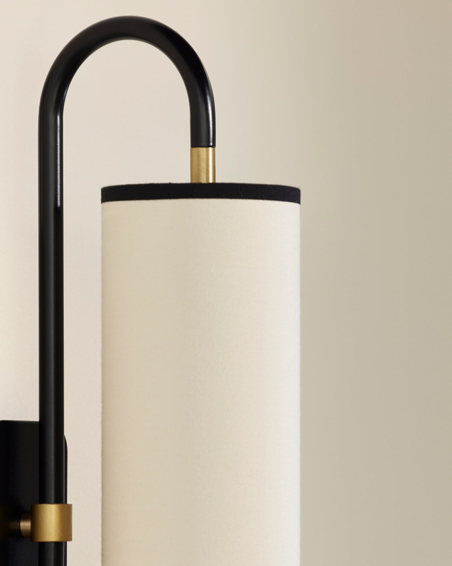 Applique Tokyo - Noir design Maison Sarah Lavoine Noir Coton  42 cm 4