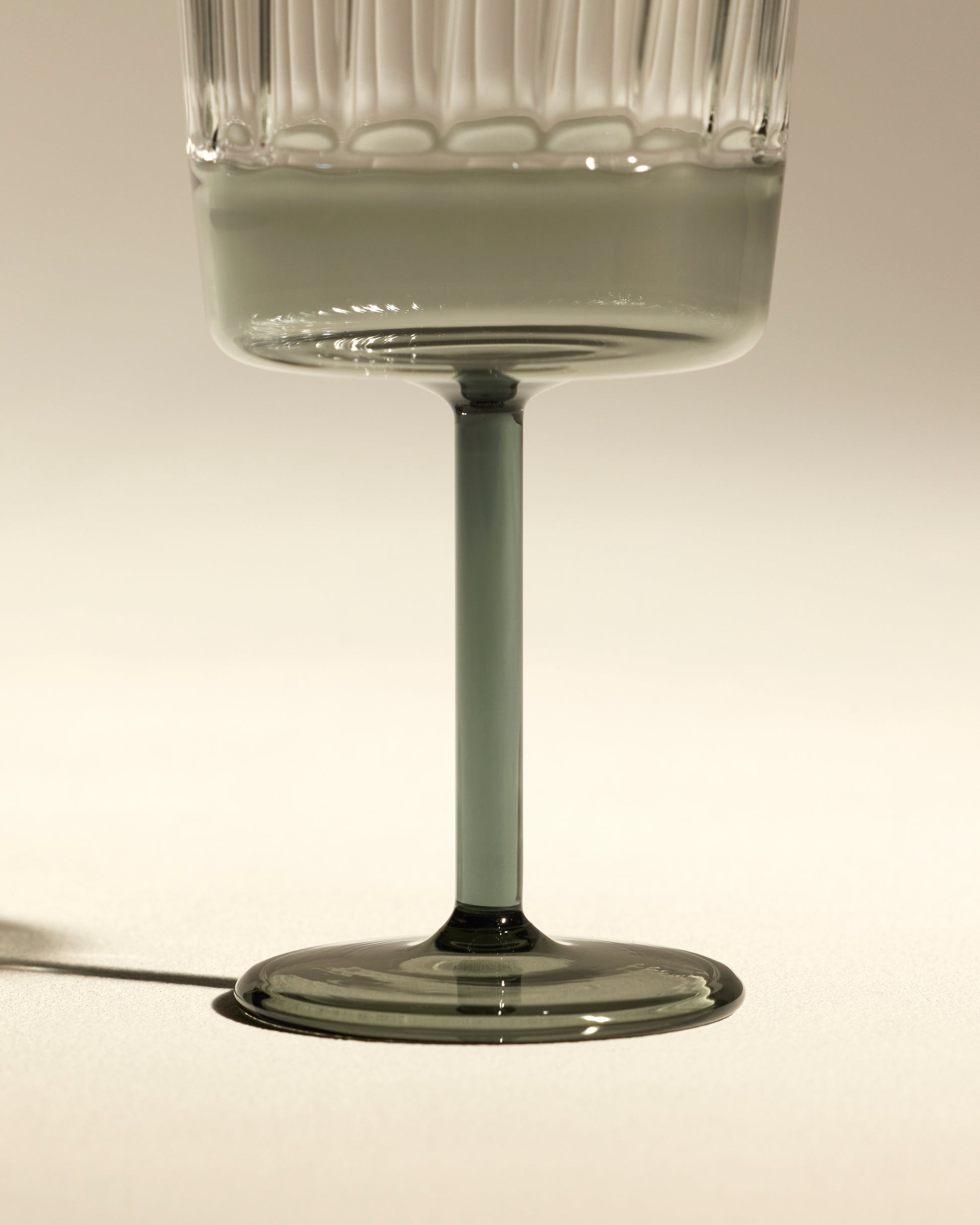 Verre à eau Eclat - Charbon design Maison Sarah Lavoine Charbon Verre  16 cm 3