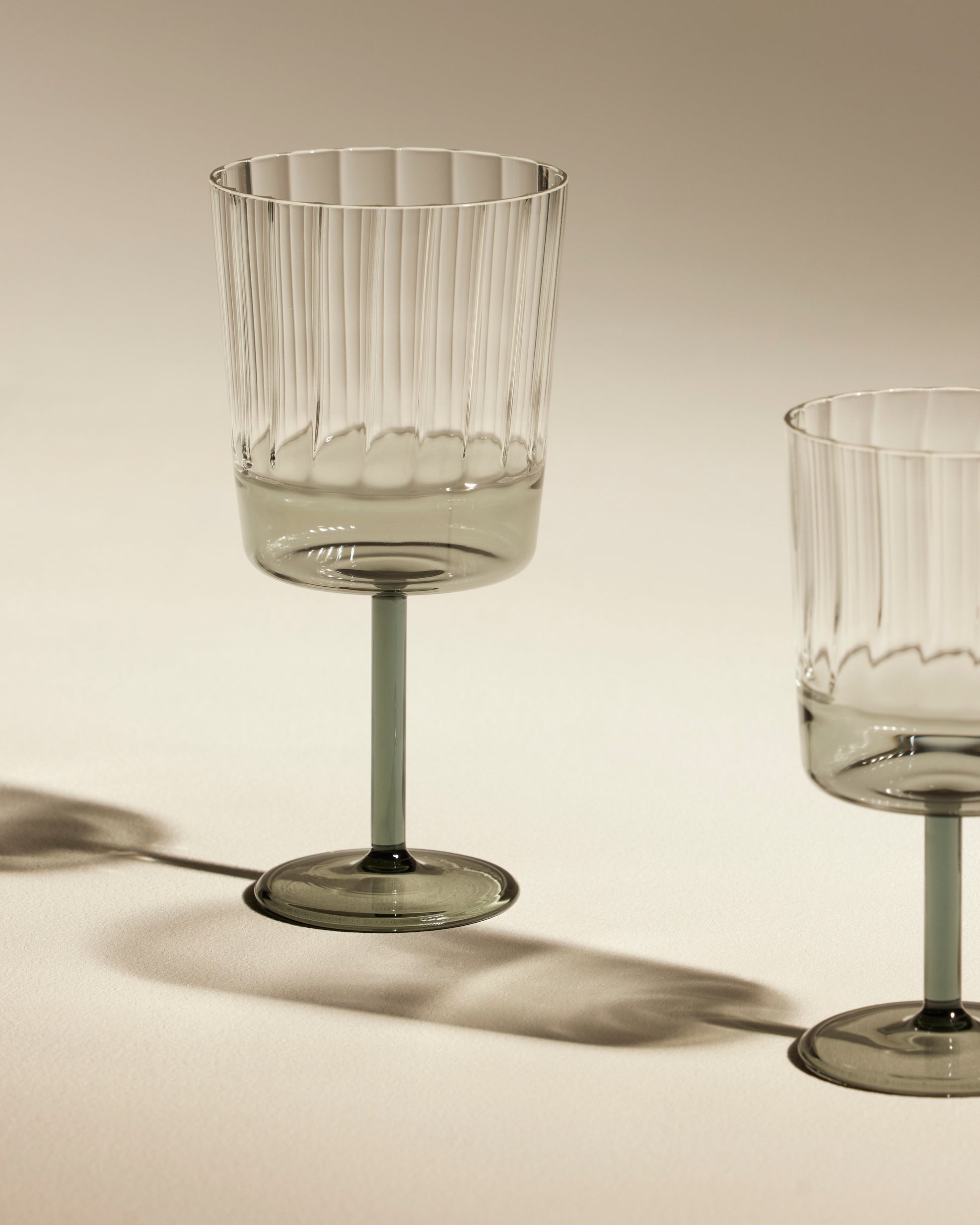 Verre à eau Eclat - Charbon design Maison Sarah Lavoine Charbon Verre  16 cm 4