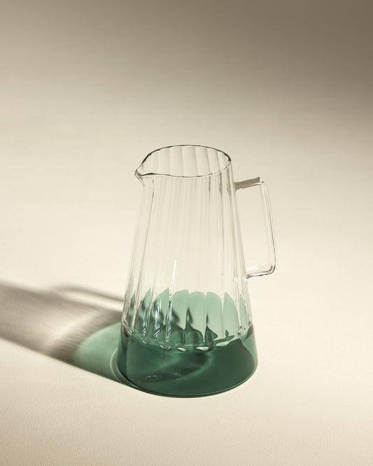Carafe Eclat - Bleu Sarah design Maison Sarah Lavoine Bleu Sarah Verre 20 cm 2