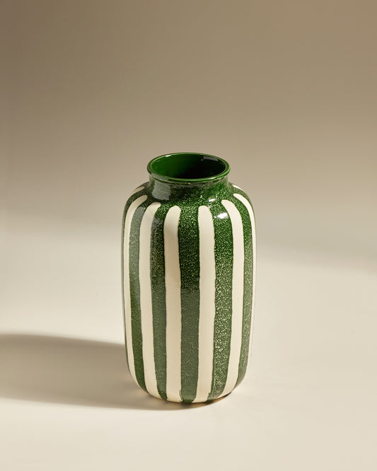 Grand vase décoratif Riviera - Vert design, céramique Maison Sarah Lavoine Vert Céramique 36 cm 2
