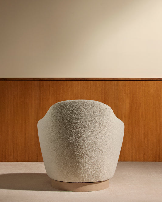 Fauteuil Bozzolo - Ecru design Maison Sarah Lavoine Ecru Coton 75 cm 72 cm 4