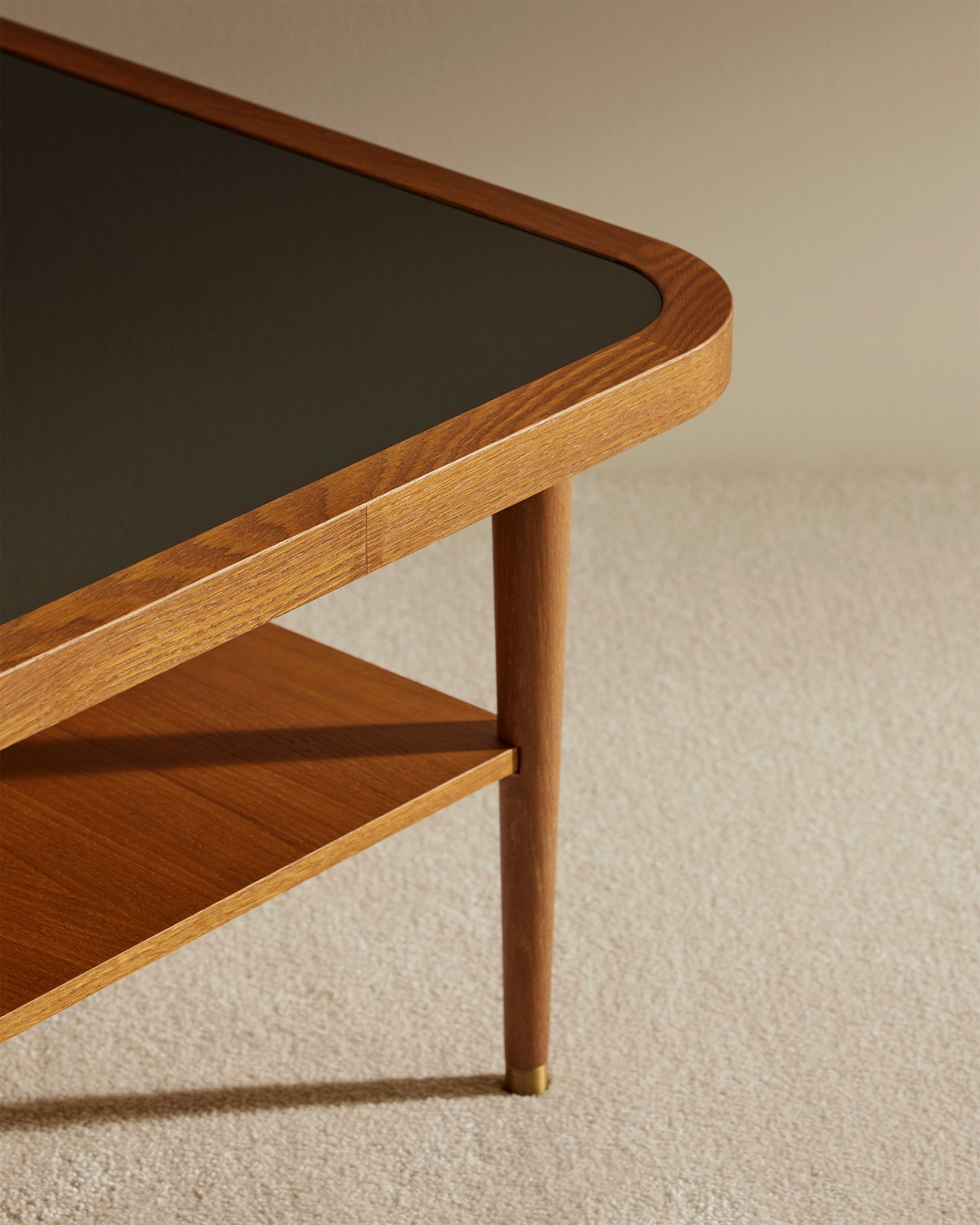 Table basse Puzzle - Noir design Maison Sarah Lavoine Noir Chêne 60 cm 40 cm 2