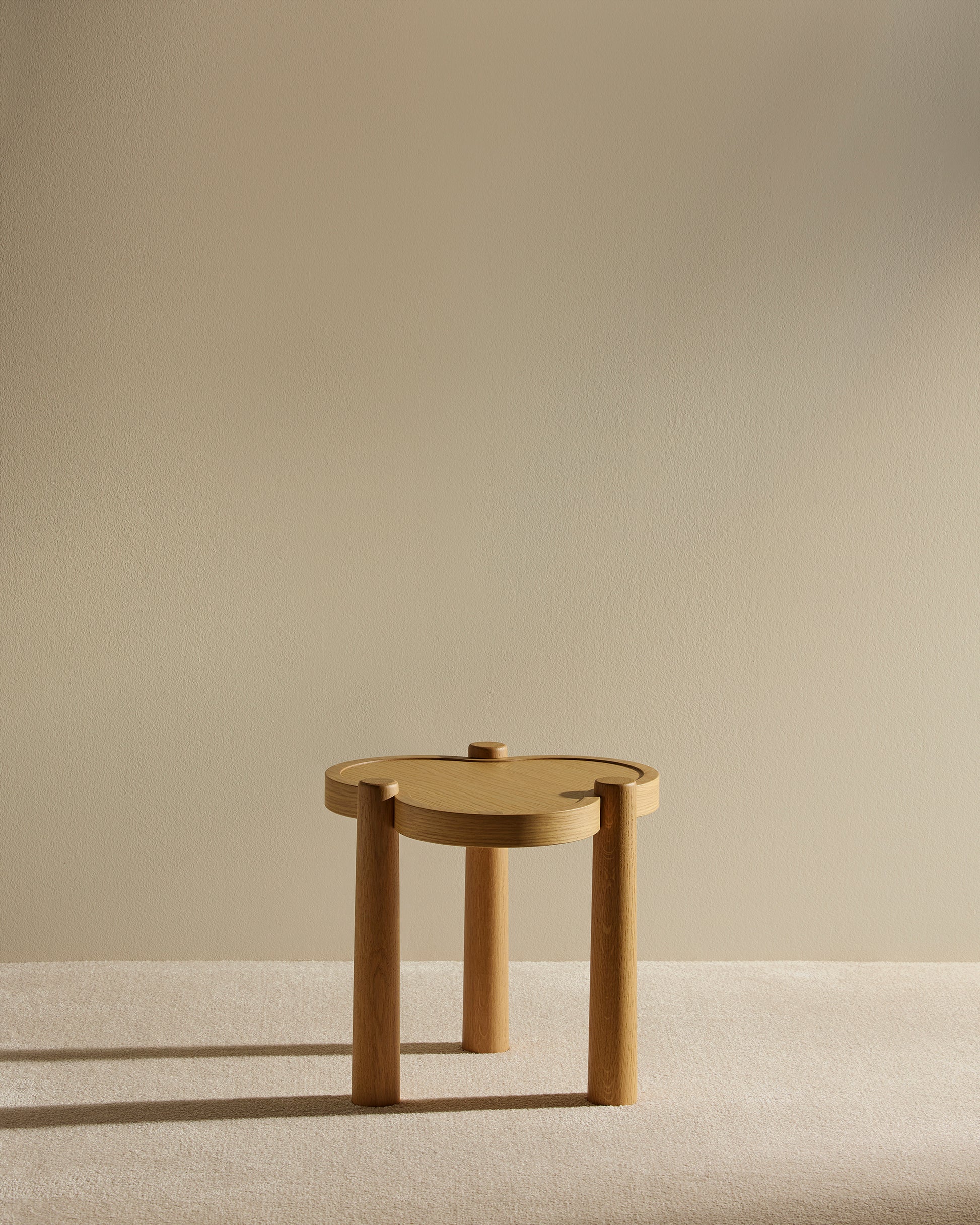 Table Gigogne Agape - Chêne design Maison Sarah Lavoine Chêne Chêne  40 cm 1