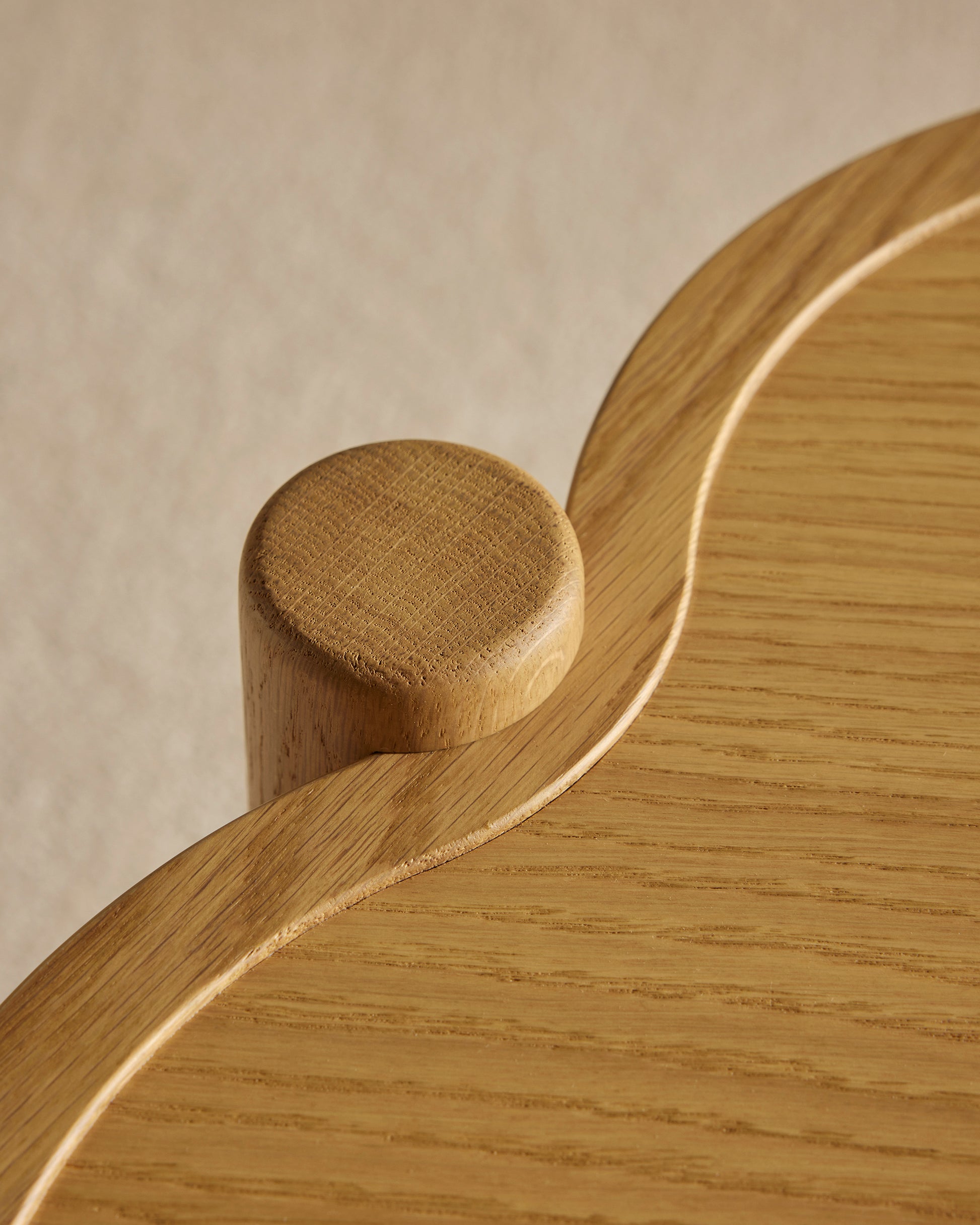 Table Gigogne Agape - Chêne design Maison Sarah Lavoine Chêne Chêne  40 cm 3