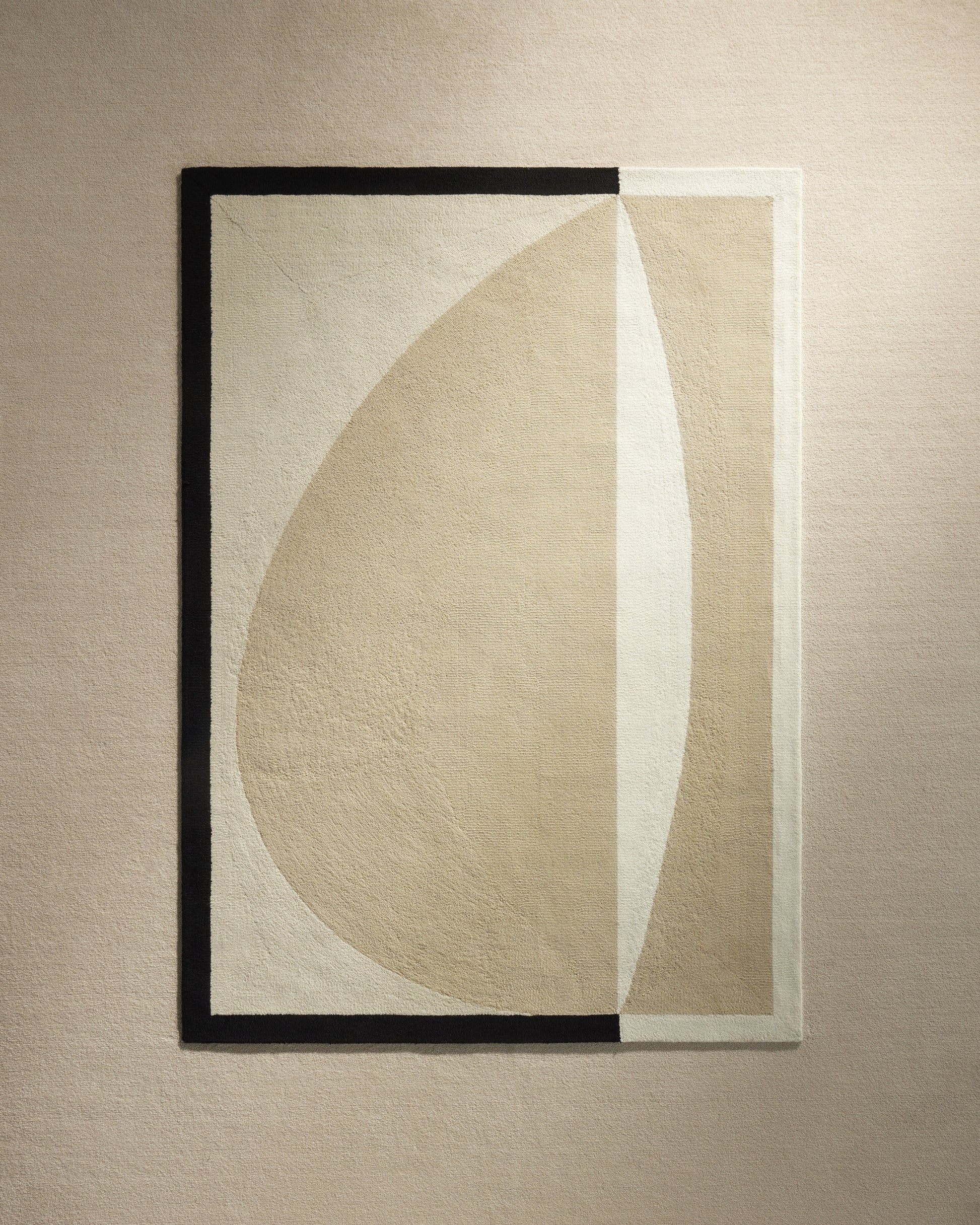 Tapis Abstrait - Lin design Maison Sarah Lavoine Lin Laine Petit 170 cm | Moyen 200 cm | Grand 250 cm Petit 240 cm | Moyen 300 cm | Grand 350 cm 1