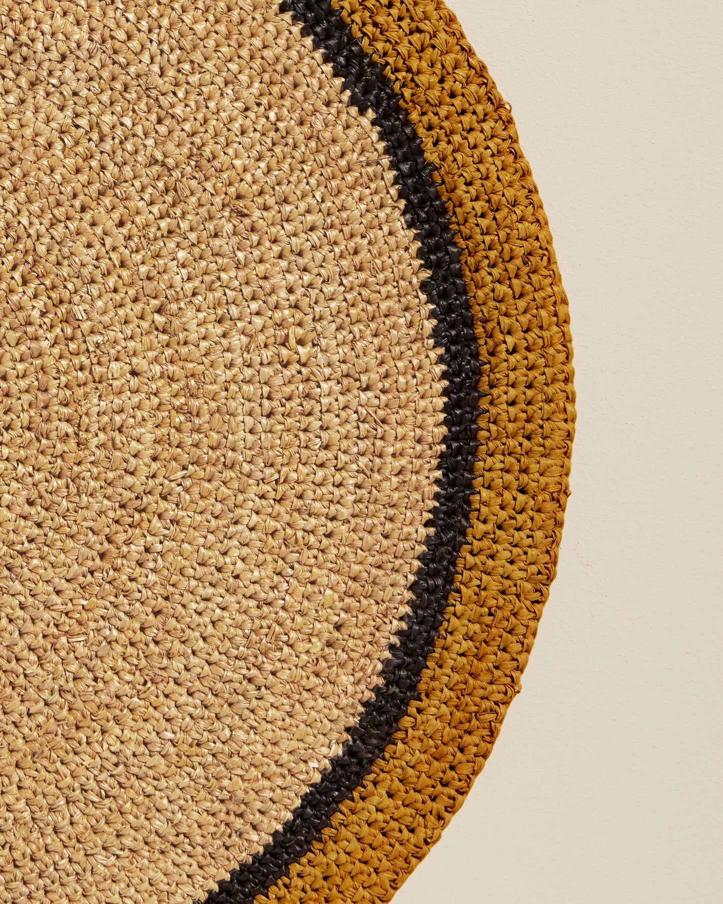 Set de table Globe - Naturel / Safran design Maison Sarah Lavoine Naturel / Safran Raphia   3