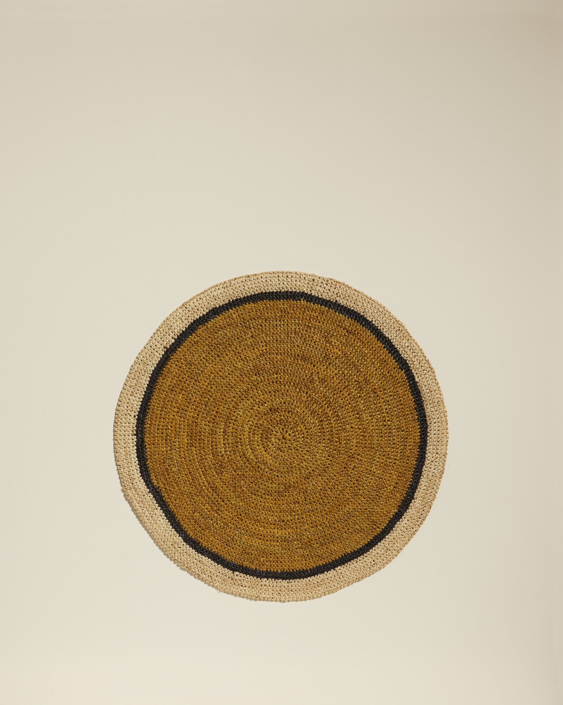 Set de table Globe - Safran / Naturel design Maison Sarah Lavoine Safran / Naturel Raphia   1