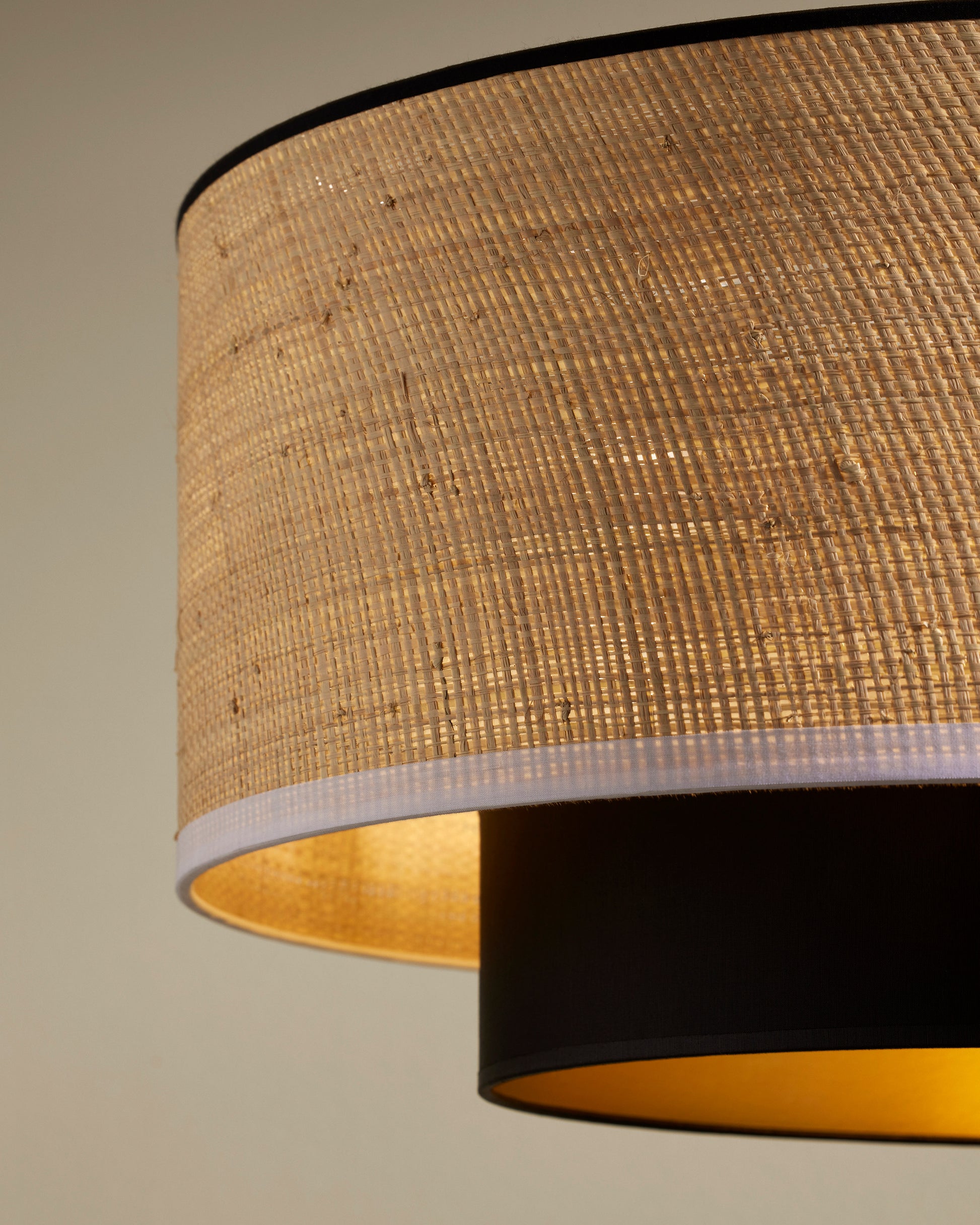 Suspension Eclipse - Noir design Maison Sarah Lavoine Noir Rabane  24 cm  2