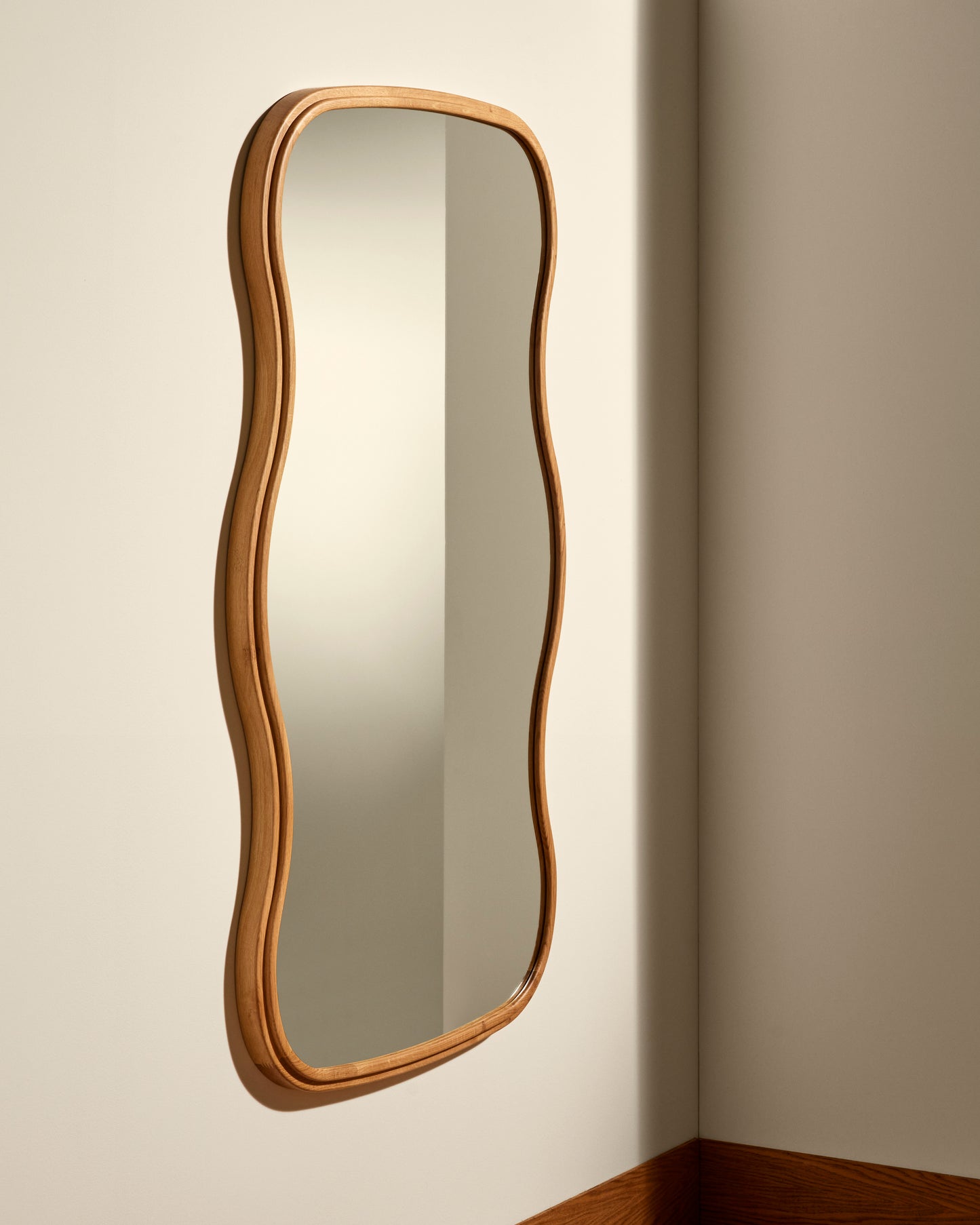 Miroir Noto 3 Vagues - Chêne design Maison Sarah Lavoine Chêne Chêne 75 cm 140 cm 2