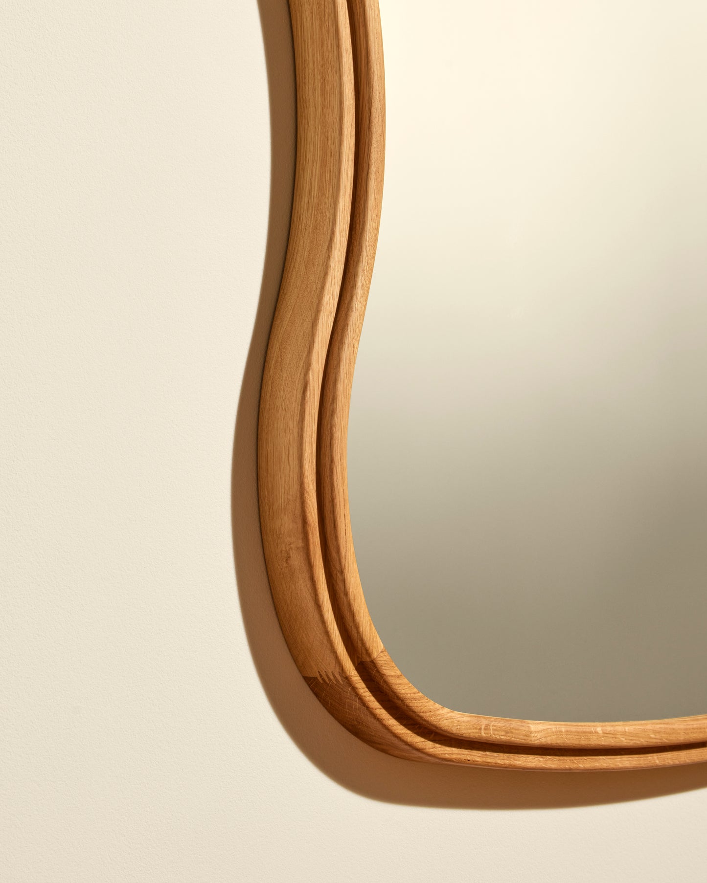 Miroir Noto 3 Vagues - Chêne design Maison Sarah Lavoine Chêne Chêne 75 cm 140 cm 3