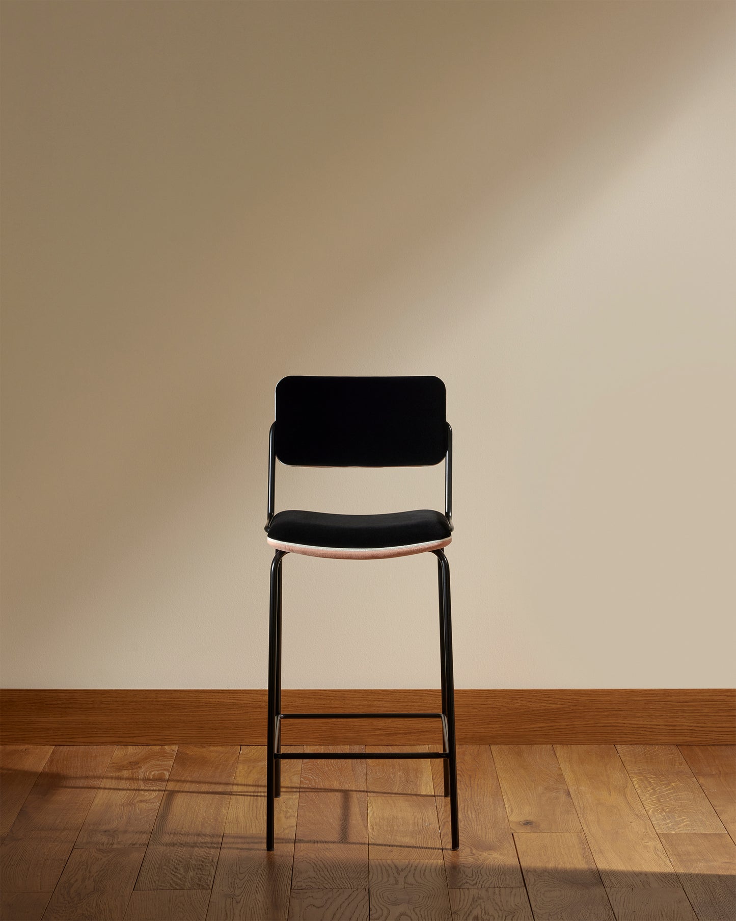 Chaise Ilot Double Jeu - Rose design Maison Sarah Lavoine Rose Velours 42 cm 95 cm 1