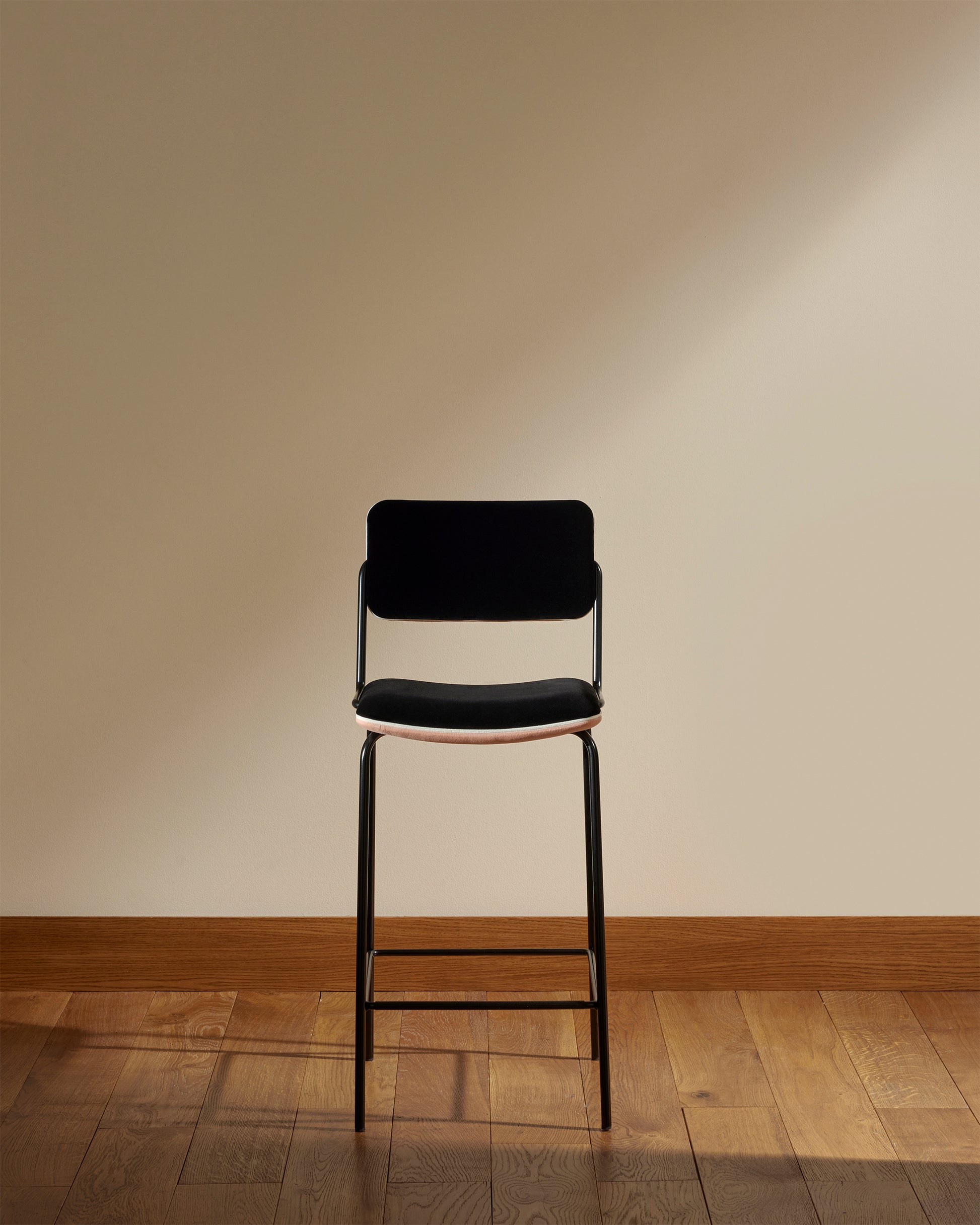 Chaise Ilot Double Jeu - Rose design Maison Sarah Lavoine Rose Velours 42 cm 95 cm 1