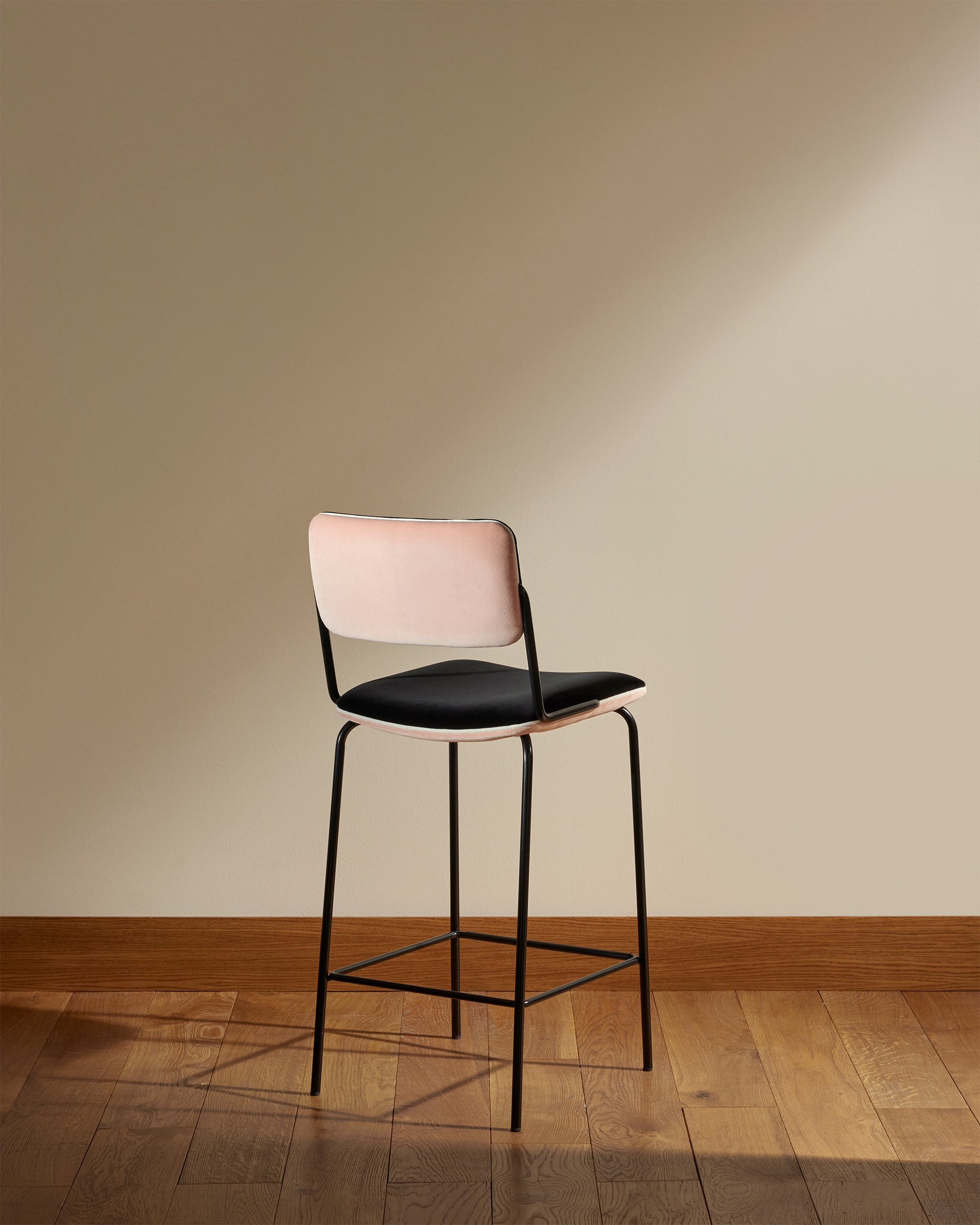 Chaise Ilot Double Jeu - Rose design Maison Sarah Lavoine Rose Velours 42 cm 95 cm 4