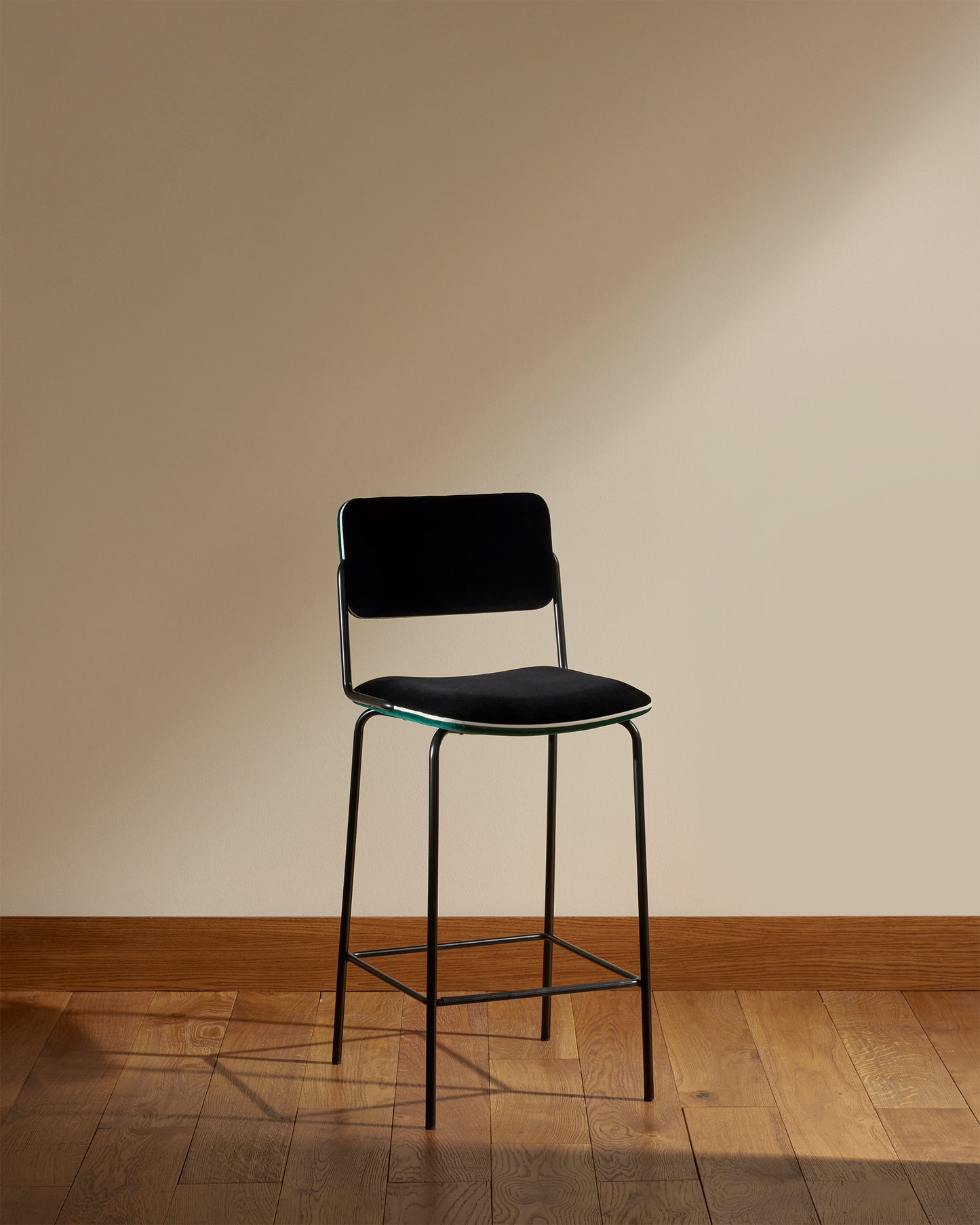 Chaise Ilot Double Jeu - Vert design Maison Sarah Lavoine Vert Velours 42 cm 95 cm 3