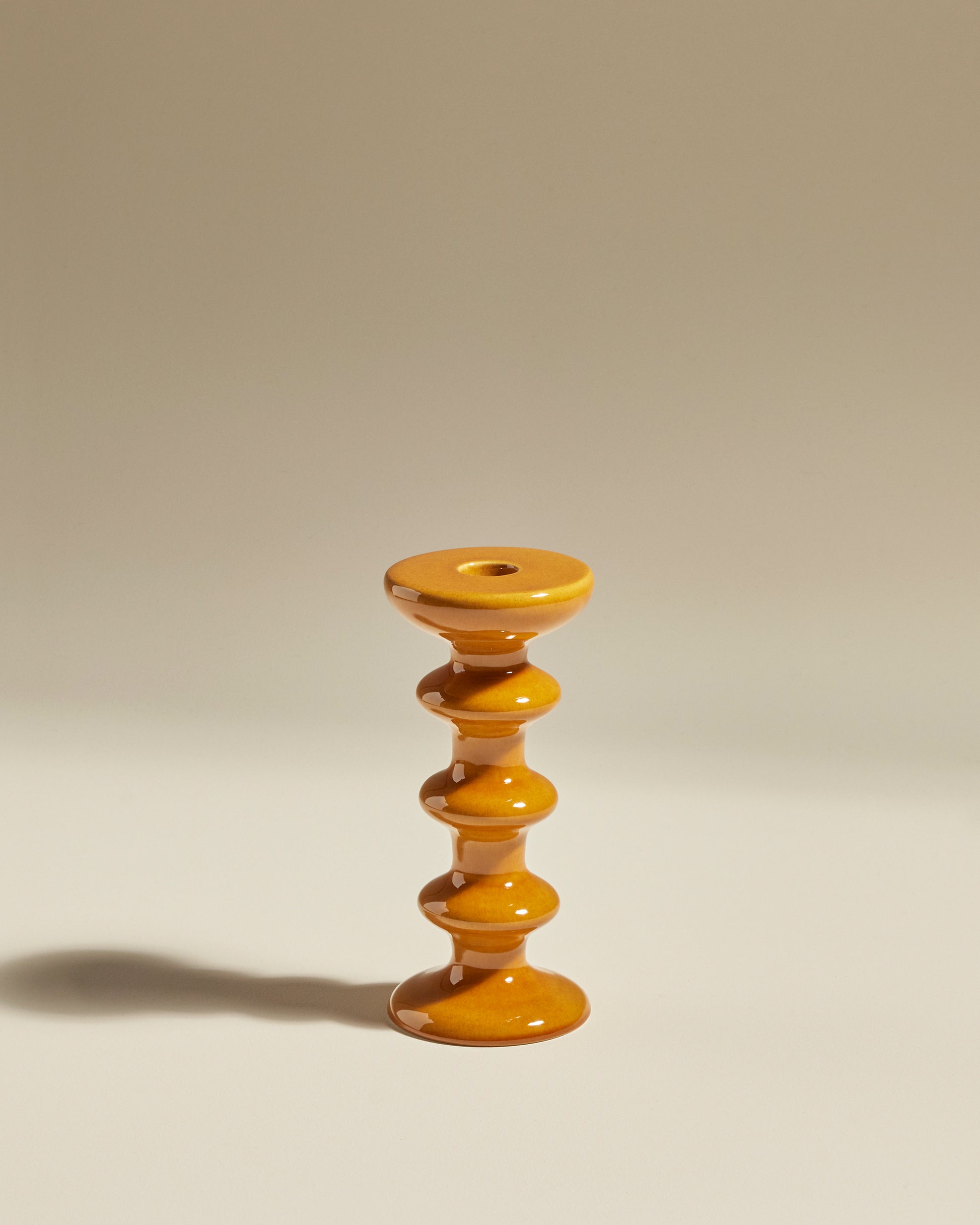 Bougeoir Slave - Fauve design Maison Sarah Lavoine Fauve Céramique  20 cm 1