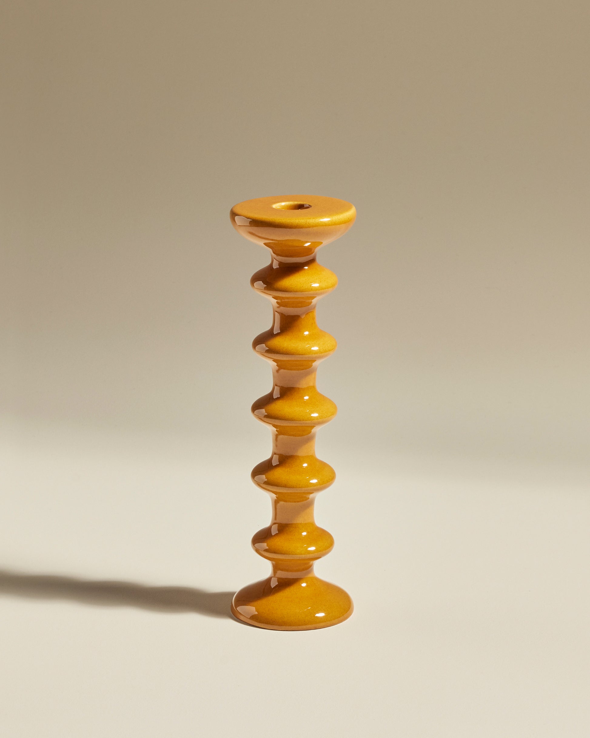 Bougeoir Slave - Fauve design Maison Sarah Lavoine Fauve Céramique  30 cm  1