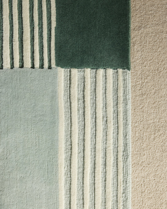 Tapis Boro - Eucalyptus design Maison Sarah Lavoine Eucalyptus Laine Petit 170 cm | Moyen 200 cm | Grand 250 cm Petit 240 cm | Moyen 300 cm | Grand 350 cm 4