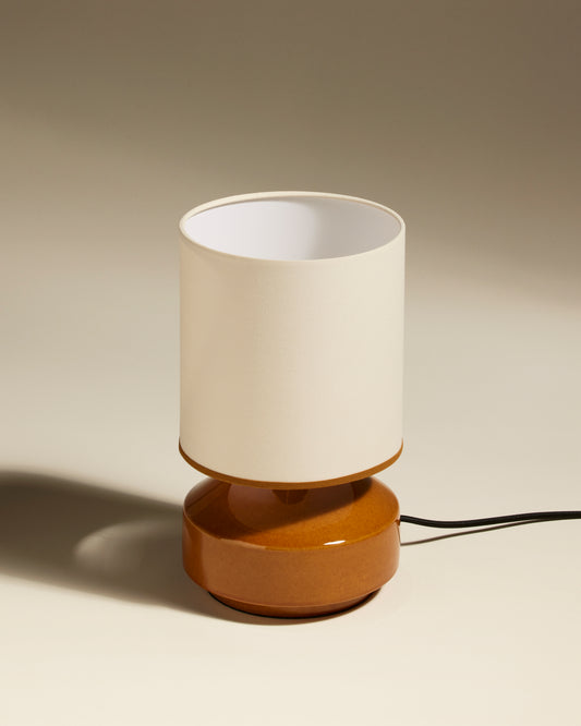 Lampe de table Claude - Fauve design Maison Sarah Lavoine Fauve Céramique 27 cm 2