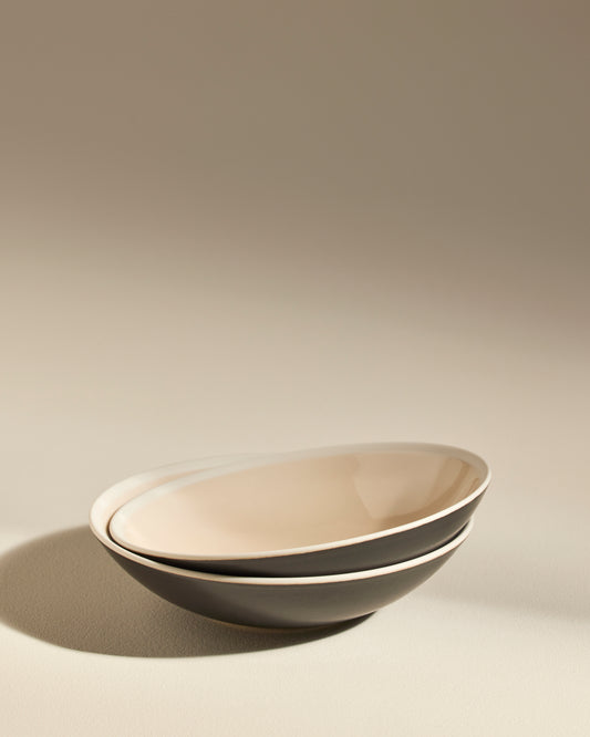 Assiette creuse Sicilia - Ecru design moderne Maison Sarah Lavoine Ecru Céramique 4